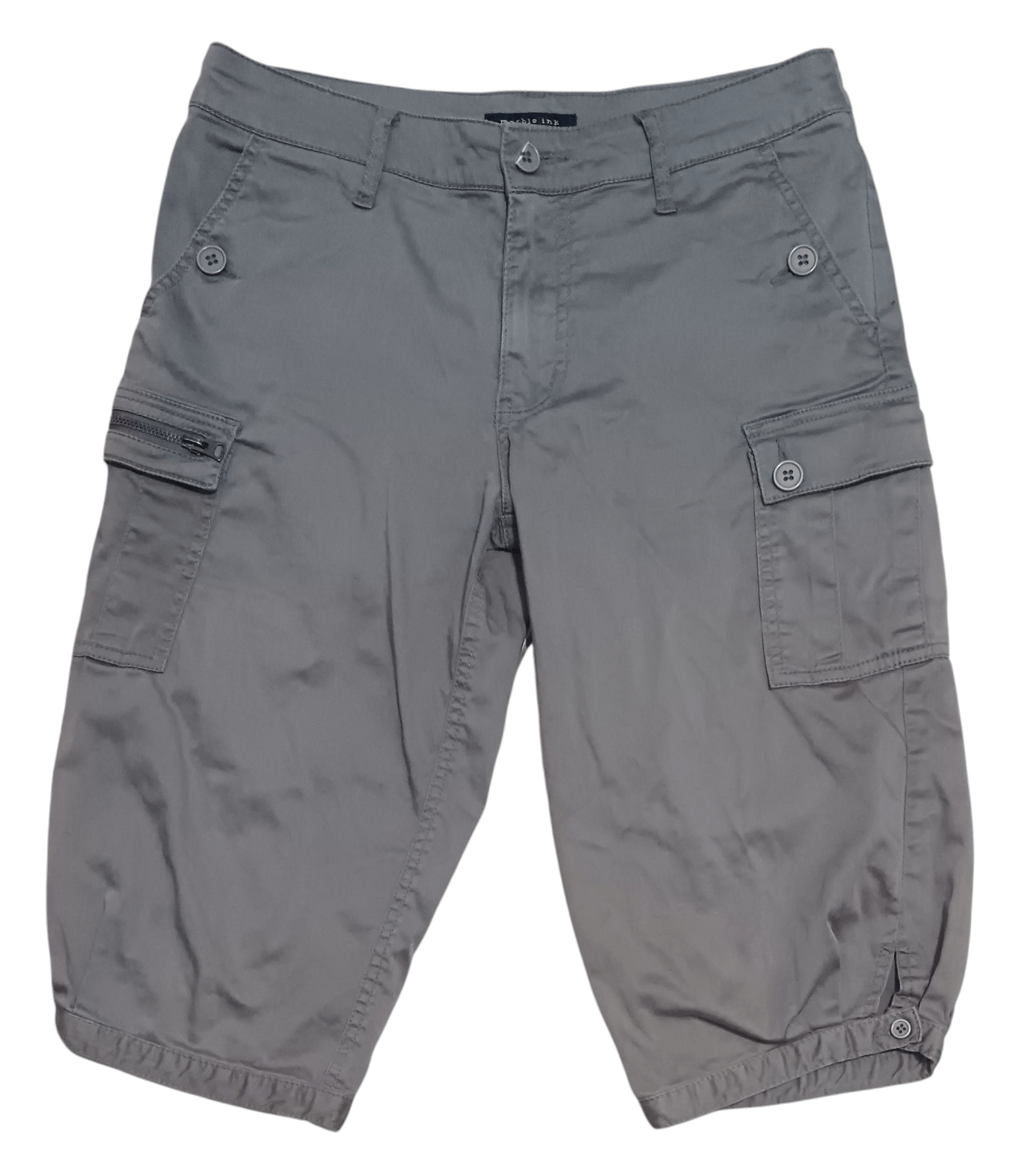 Japanese Brand MARBLE INK CARGO 3Q PANT Size 28" / US 6 / IT 42 - 1 Thumbnail