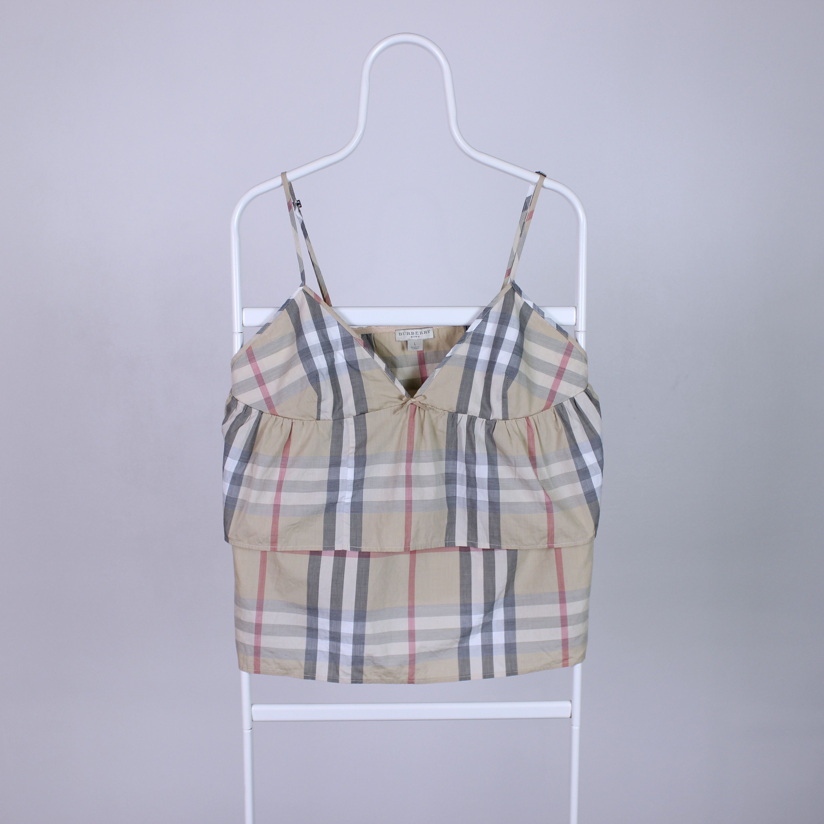 image of Burberry Nova Tank Tops Nova Full L, Women's (Size Large)