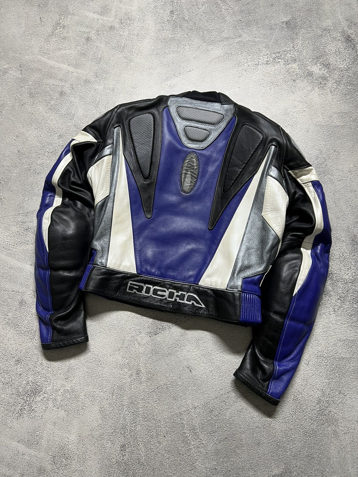 Other Vintage Richa Moto Leather Suit Jacket+Pants Racing Bike 90s Size US M / EU 48-50 / 2 - 13 Thumbnail