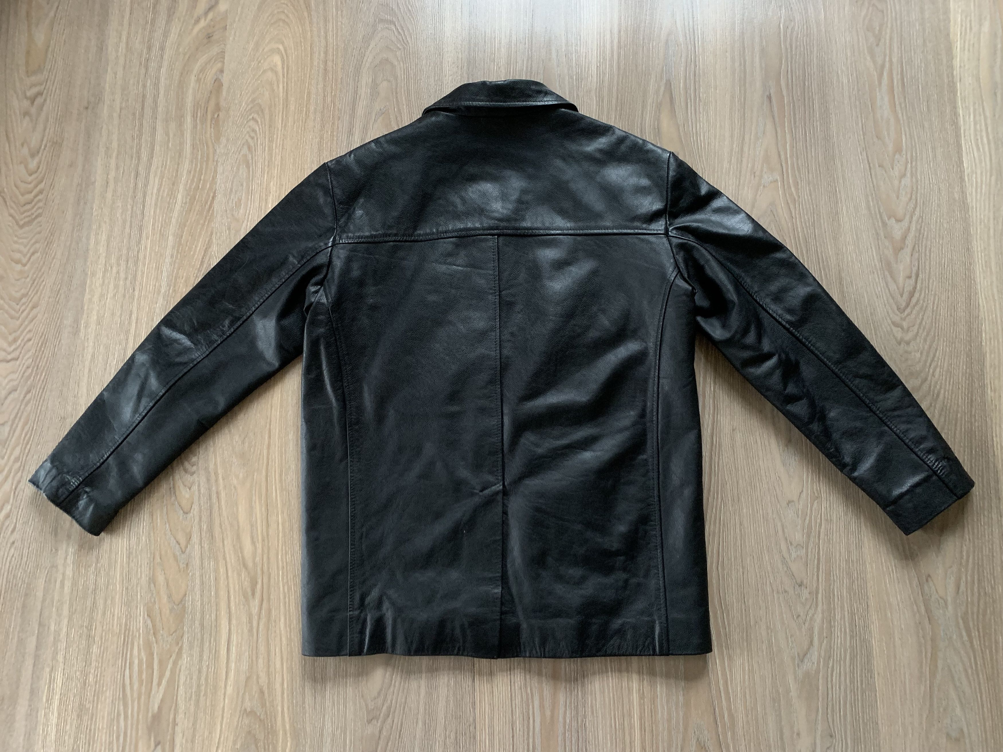 Ben Sherman × Vintage Ben Sherman Mens Vintage Leather Jacket Size US M / EU 48-50 / 2 - 3 Thumbnail
