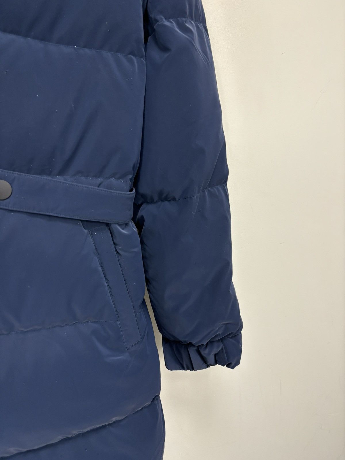 Cop Copine Cop Copine Women’s NWT Poutou Blue Hooded Down Puffer Jacket Size M / US 6-8 / IT 42-44 - 10 Thumbnail