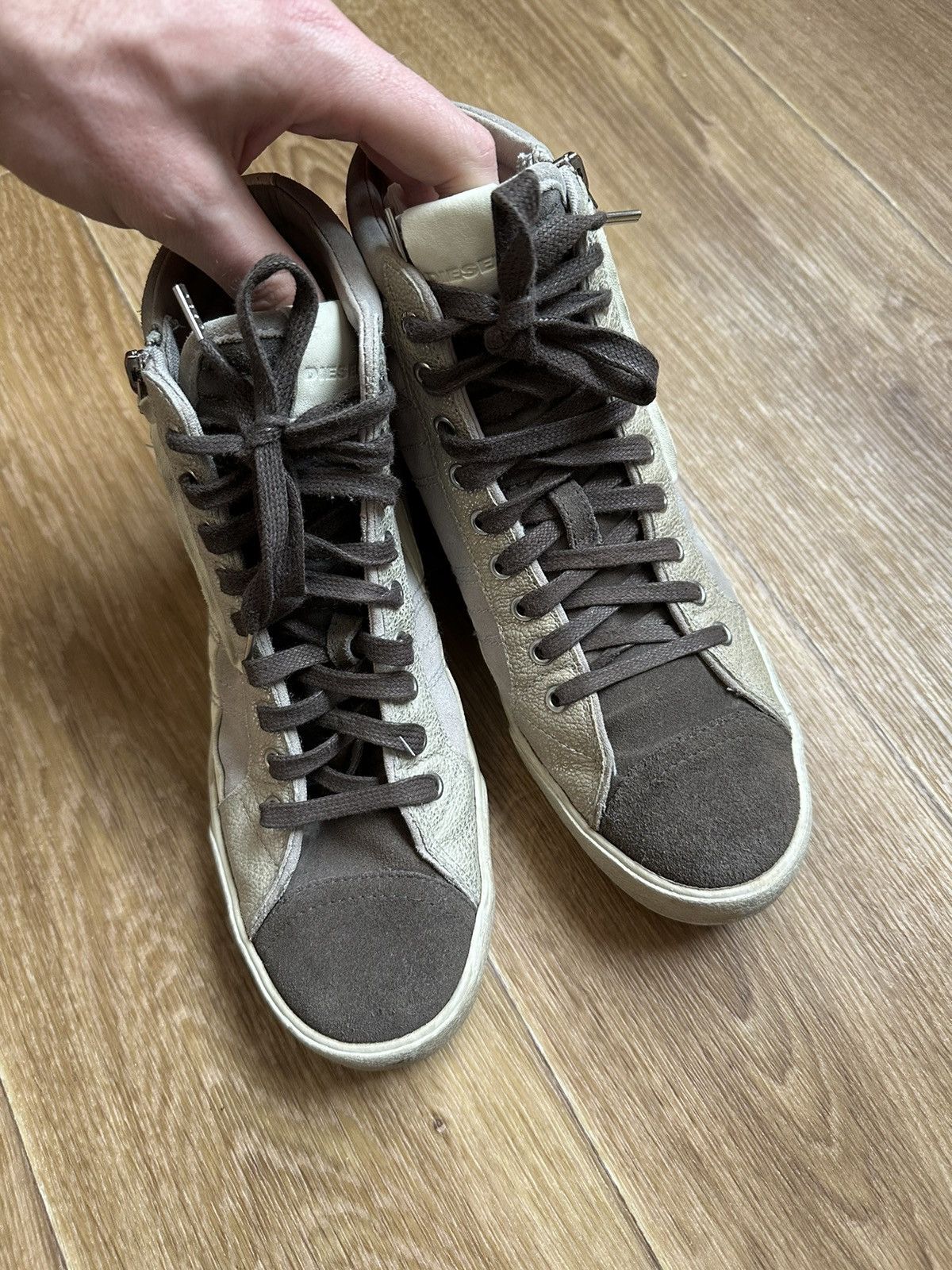 Hysteric Glamour Vintage Rare Maison Margiela Style Diesel Sneakers Size US 8.5 / IT 38.5 - 3 Thumbnail
