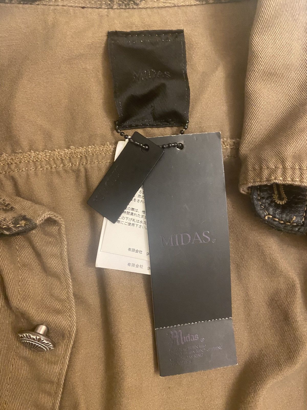 If Six Was Nine Midas Camo Cow Leather Long sleeve Size US S / EU 44-46 / 1 - 11 Thumbnail