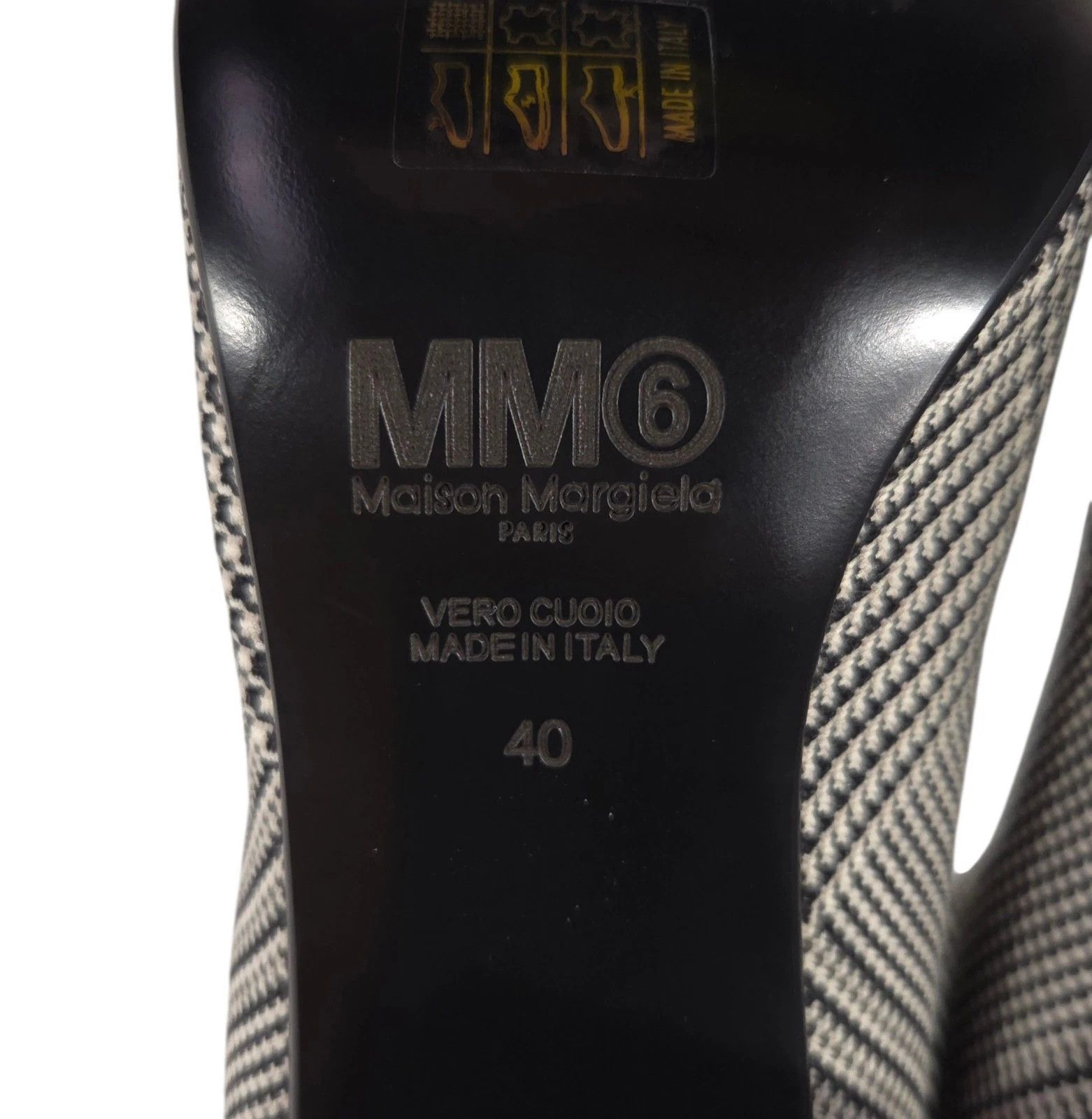Maison Margiela MM6 Maison Margiela Houndstooth Boots US 10 EU 40 Womens Size US 10 / IT 40 - 9 Thumbnail
