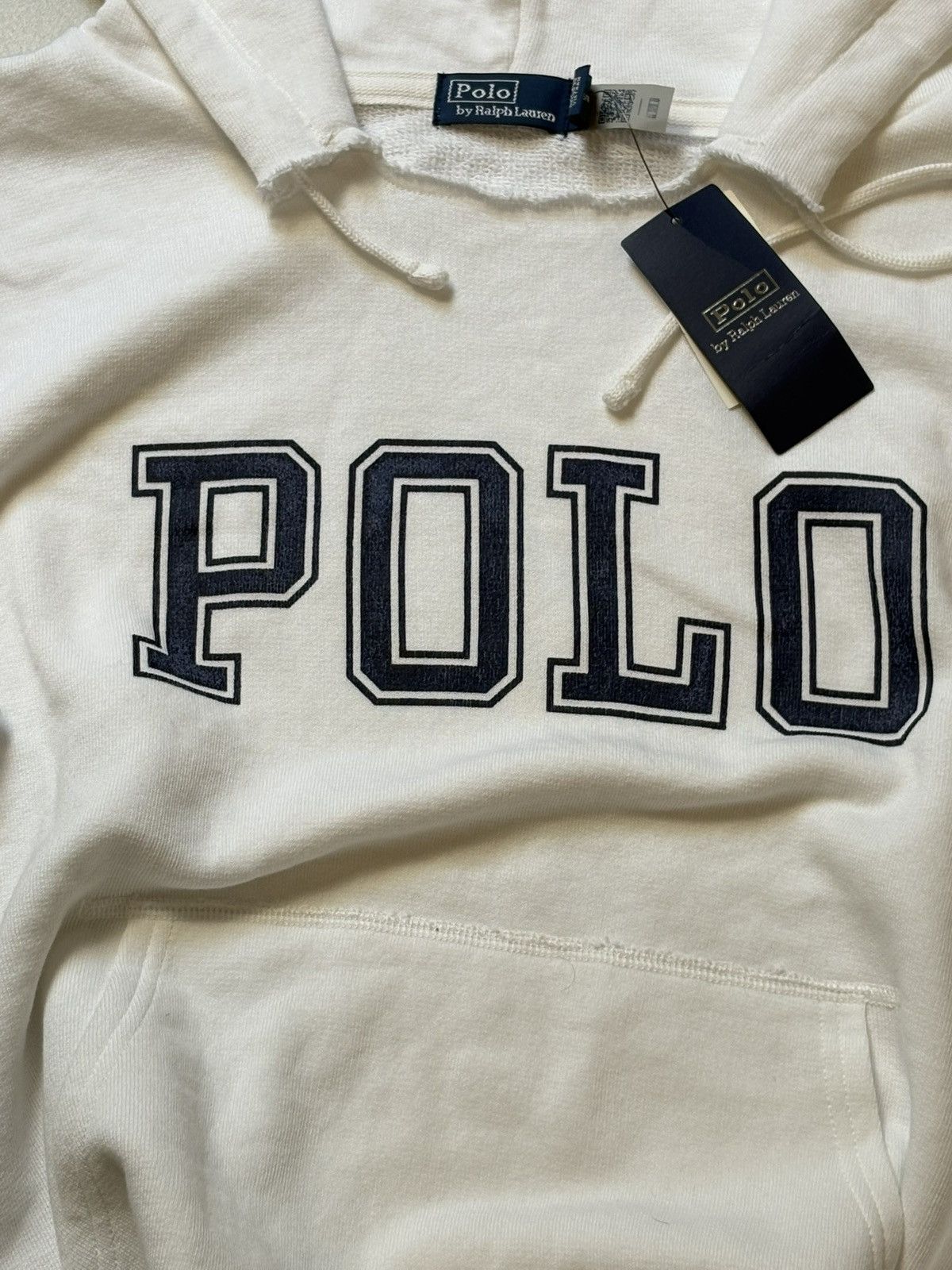 Polo Ralph Lauren White Oversized Cotton Sweatshirt Ralph Lauren Women’s M Size M / US 6-8 / IT 42-44 - 2 Thumbnail