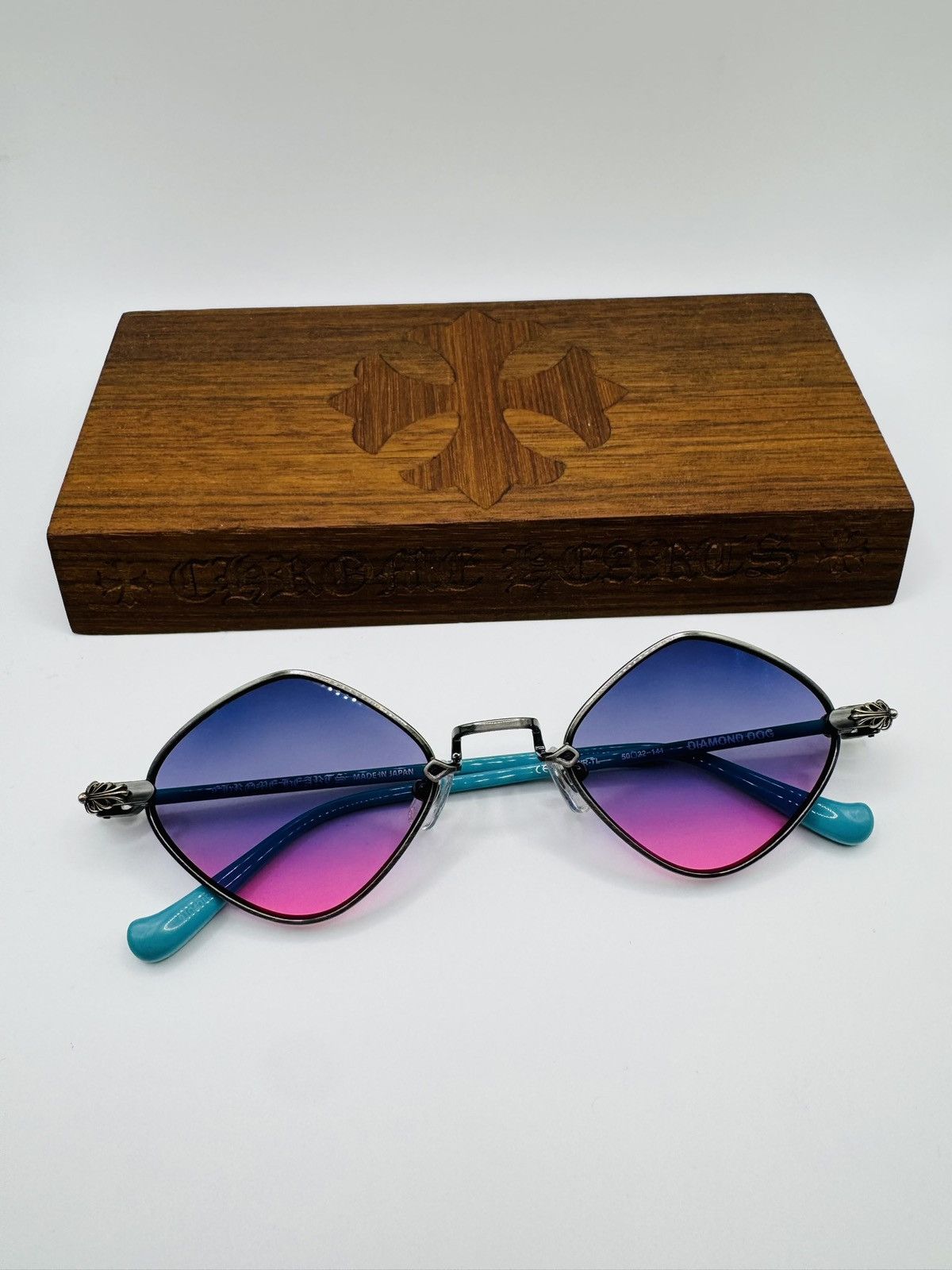 Chrome Hearts Chrome Hearts Diamond Dog Sunglasses Size ONE SIZE - 2 Thumbnail