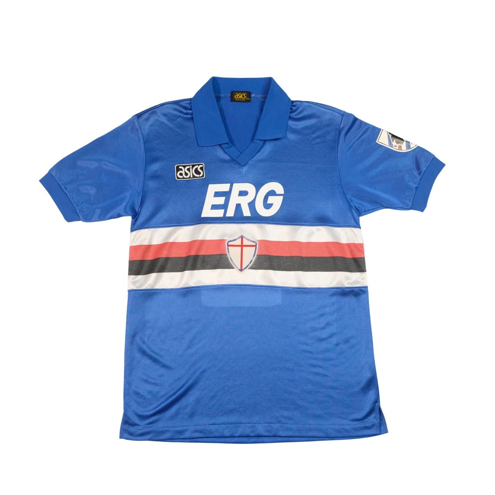 Asics 1993/94 Sampdoria Home Shirt Asics (S) Size US S / EU 44-46 / 1 - 1 Thumbnail