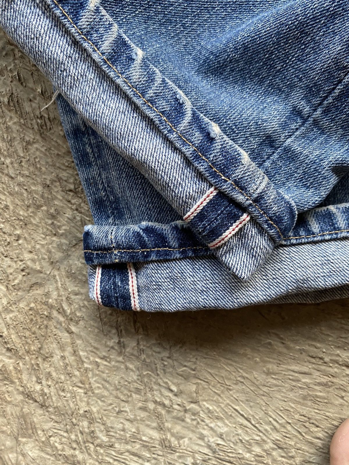 Levi's LEVI’S 501xx GARMENT SELVEDGE DENIM Size US 30 / EU 46 - 8 Thumbnail