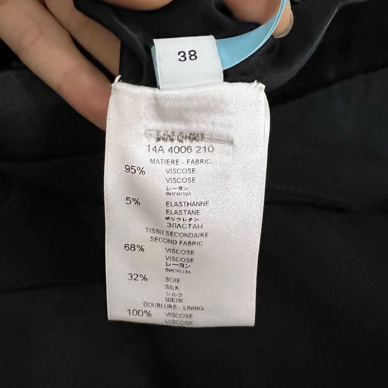 Givenchy Givenchy Size38 Black combined mini skirt 38 size / 95 new Size M / US 6-8 / IT 42-44 - 4 Thumbnail