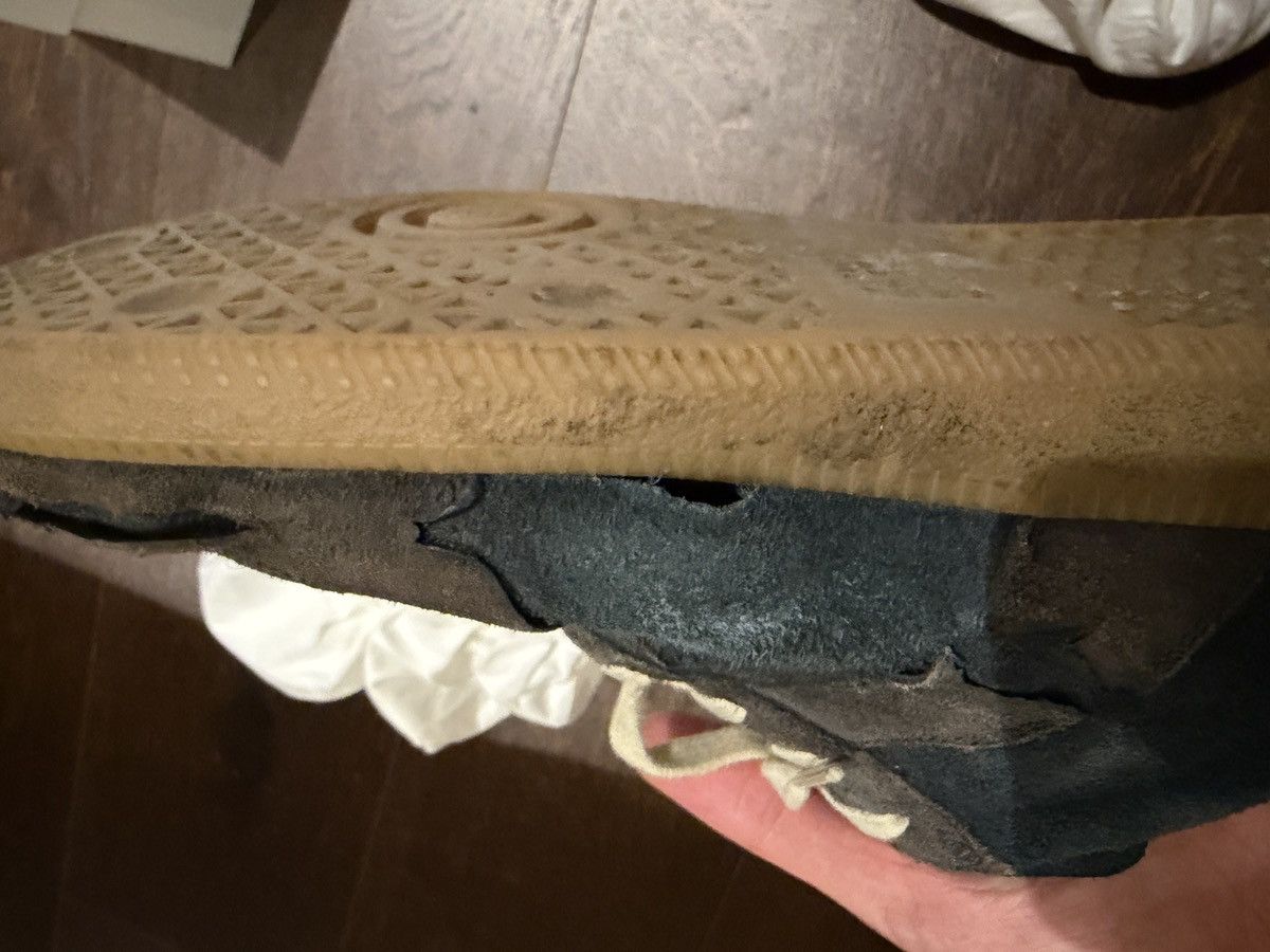 Maison Margiela Pre-distressed Maison Margiela Suede Replica GAT Black Gum Size US 11 / EU 44 - 9 Thumbnail