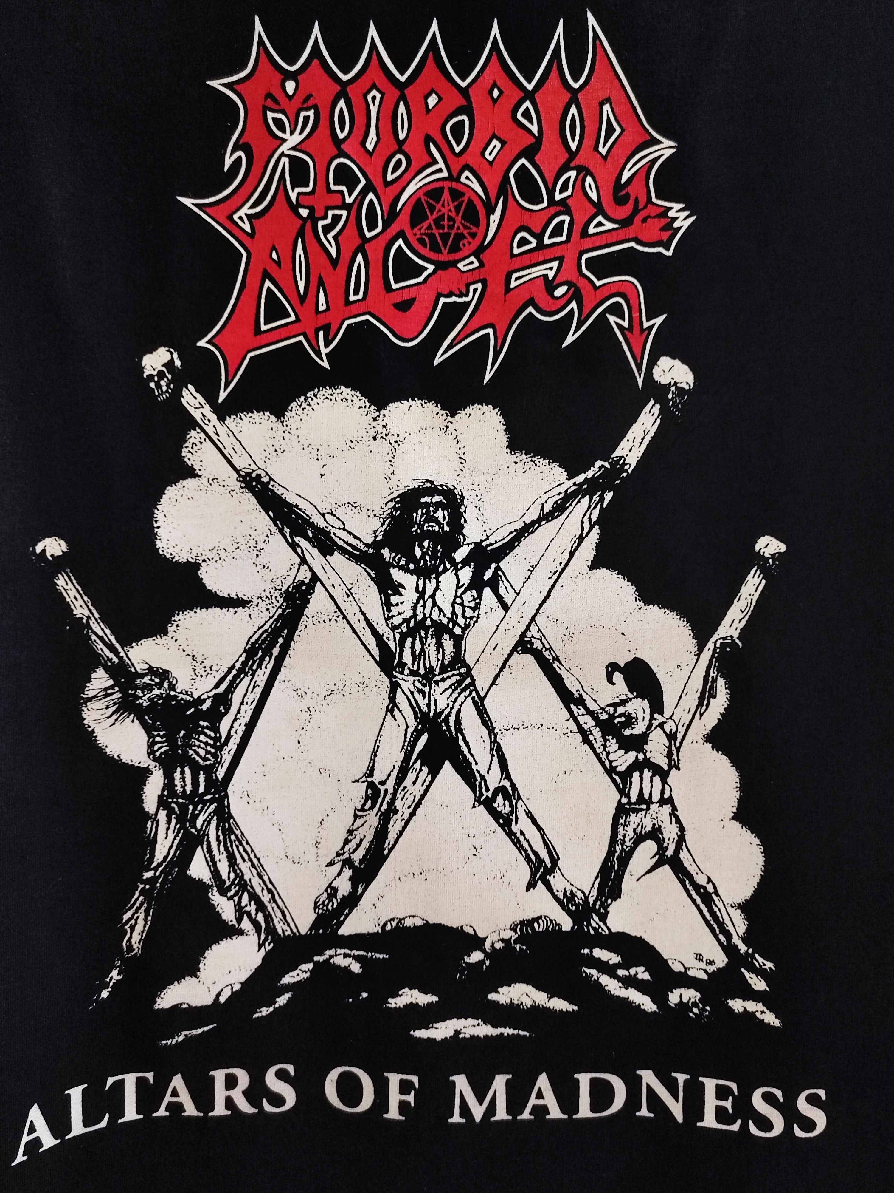 Band Tees Morbid Angel Altars of Madness Death Metal Band T-Shirt Size US M / EU 48-50 / 2 - 3 Thumbnail