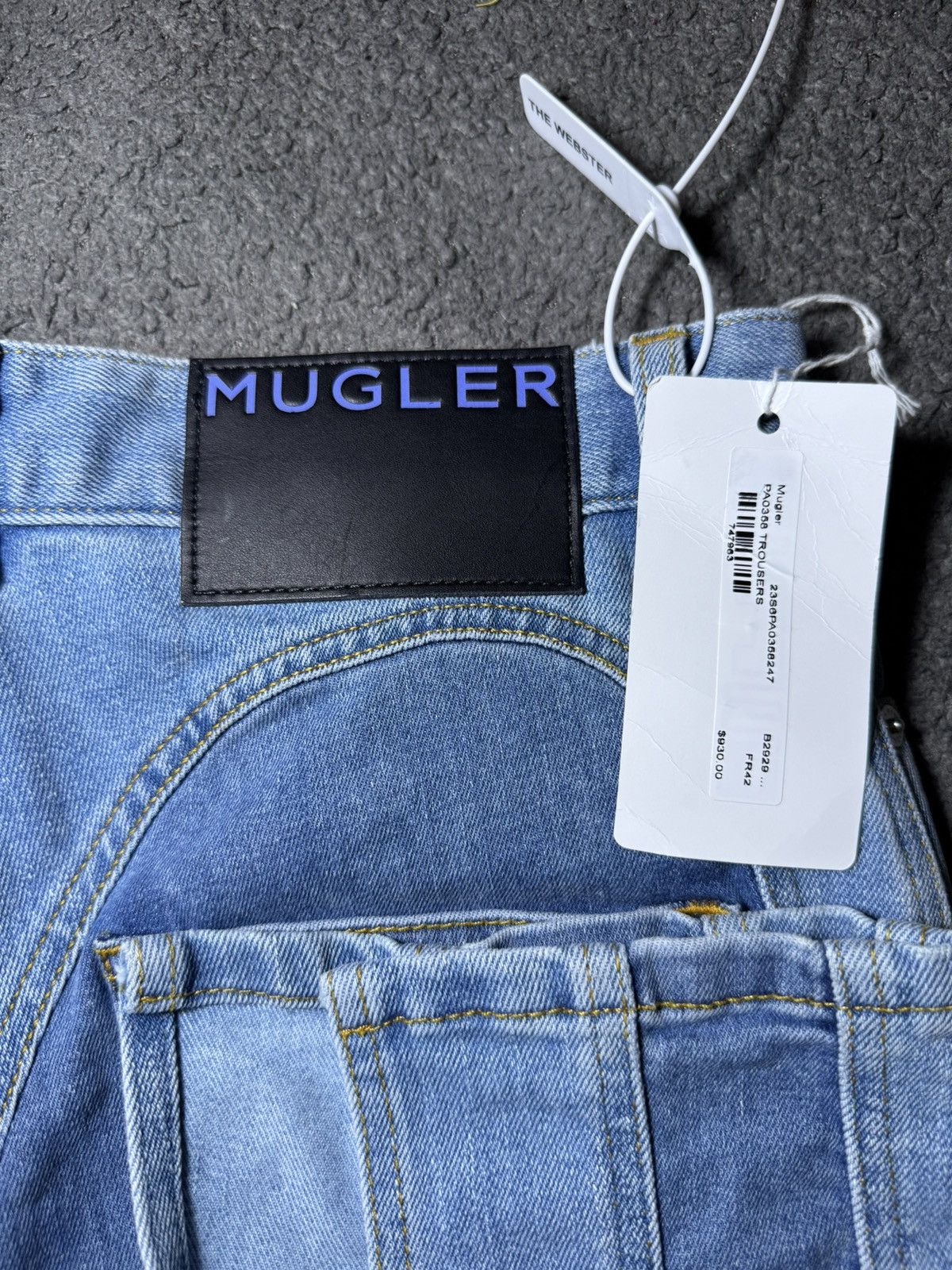 Mugler Mugler Jeans Size 30" / US 8 / IT 44 - 1 Thumbnail