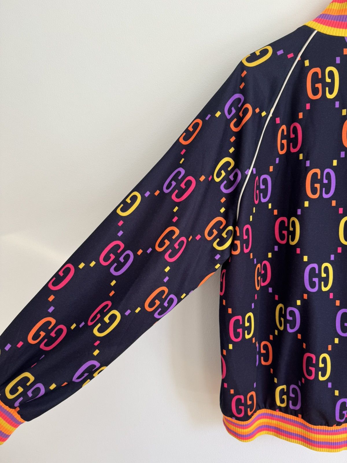 Gucci Gucci Monogram Track Jacket Size US XL / EU 56 / 4 - 8 Thumbnail