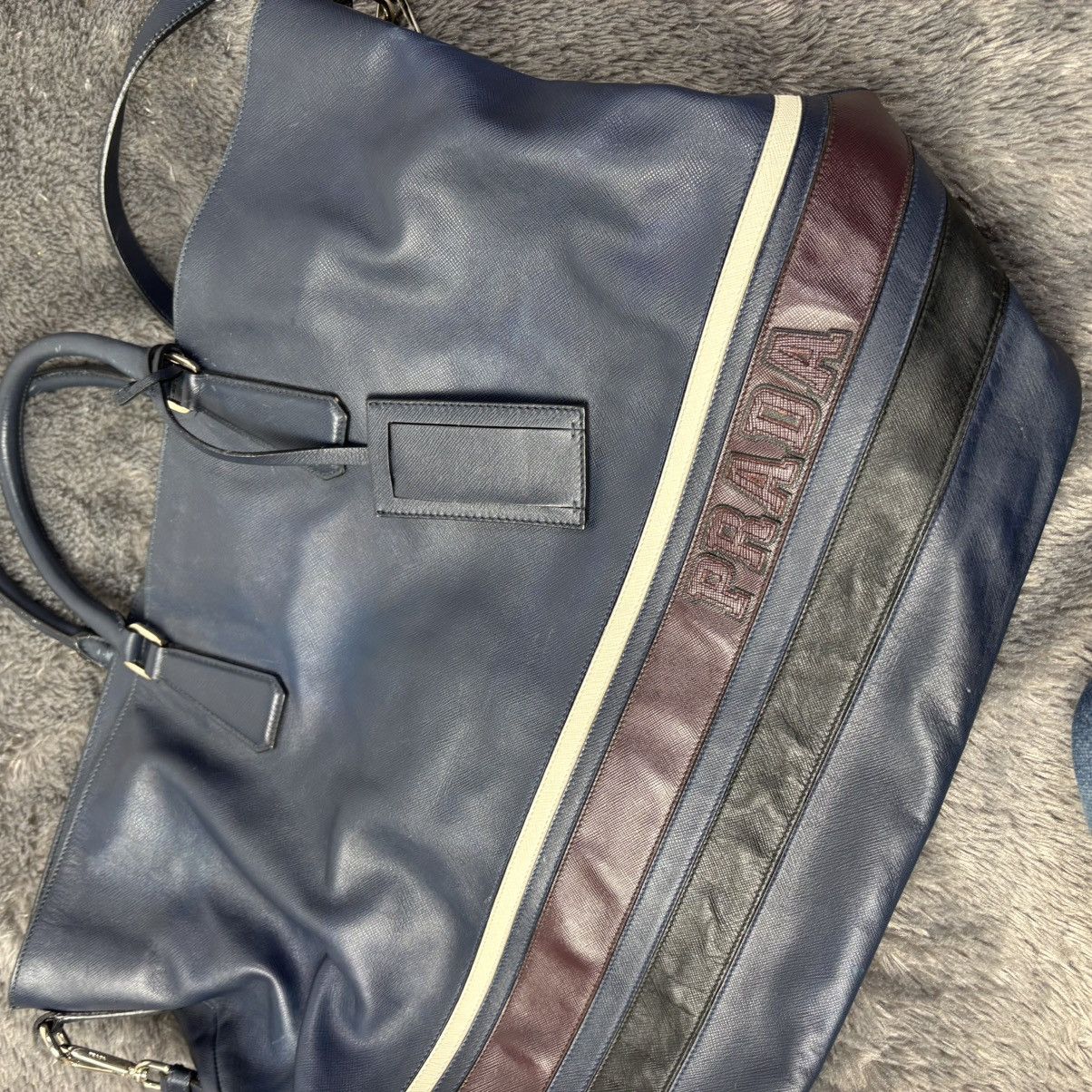 Prada Prada Navy Saffiano Sling / tote bag Size ONE SIZE - 6 Thumbnail