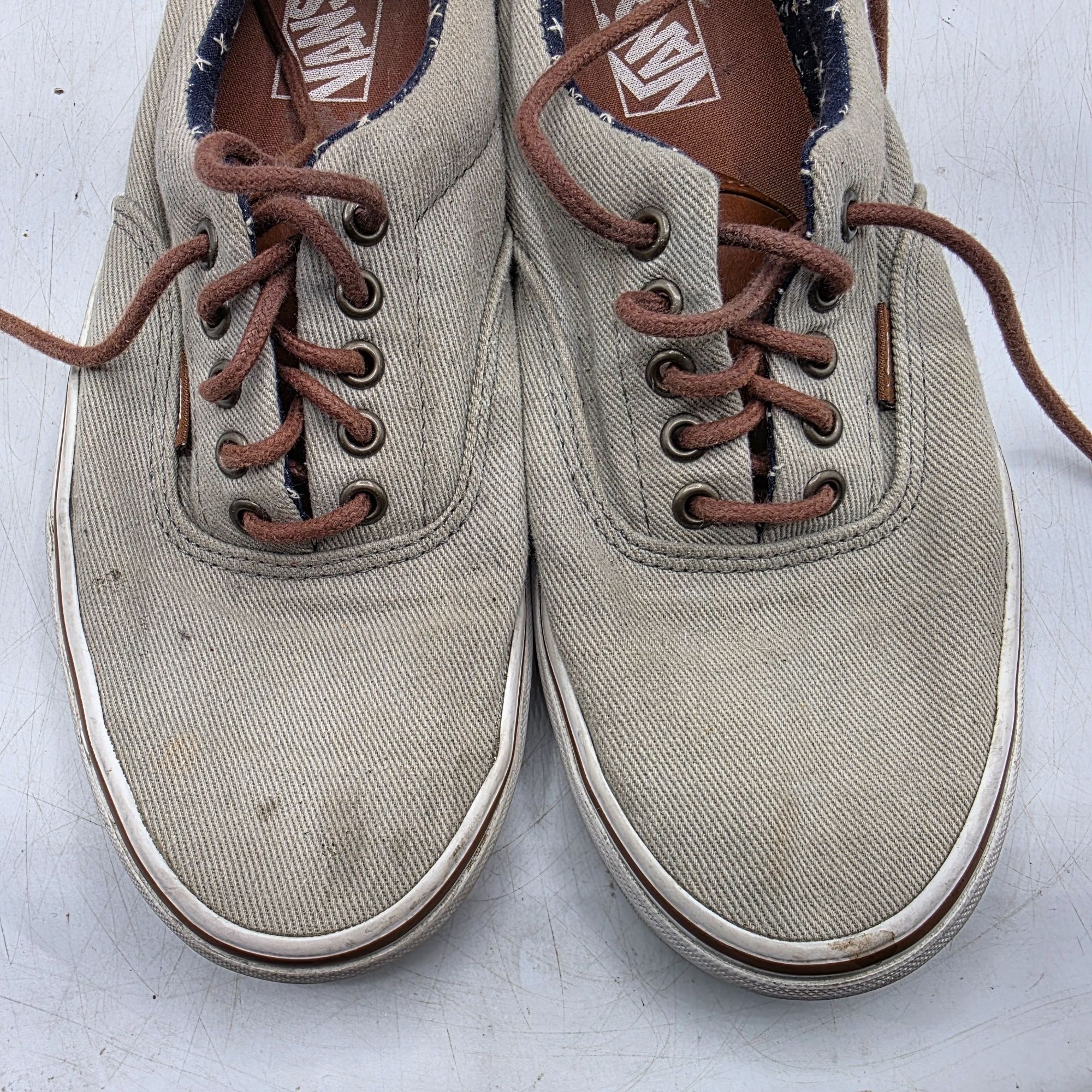 Vans Vans Old Skool Mens 10 Beige Sneaker Shoes Casual Walking Ou Size US 10 / EU 43 - 10 Thumbnail