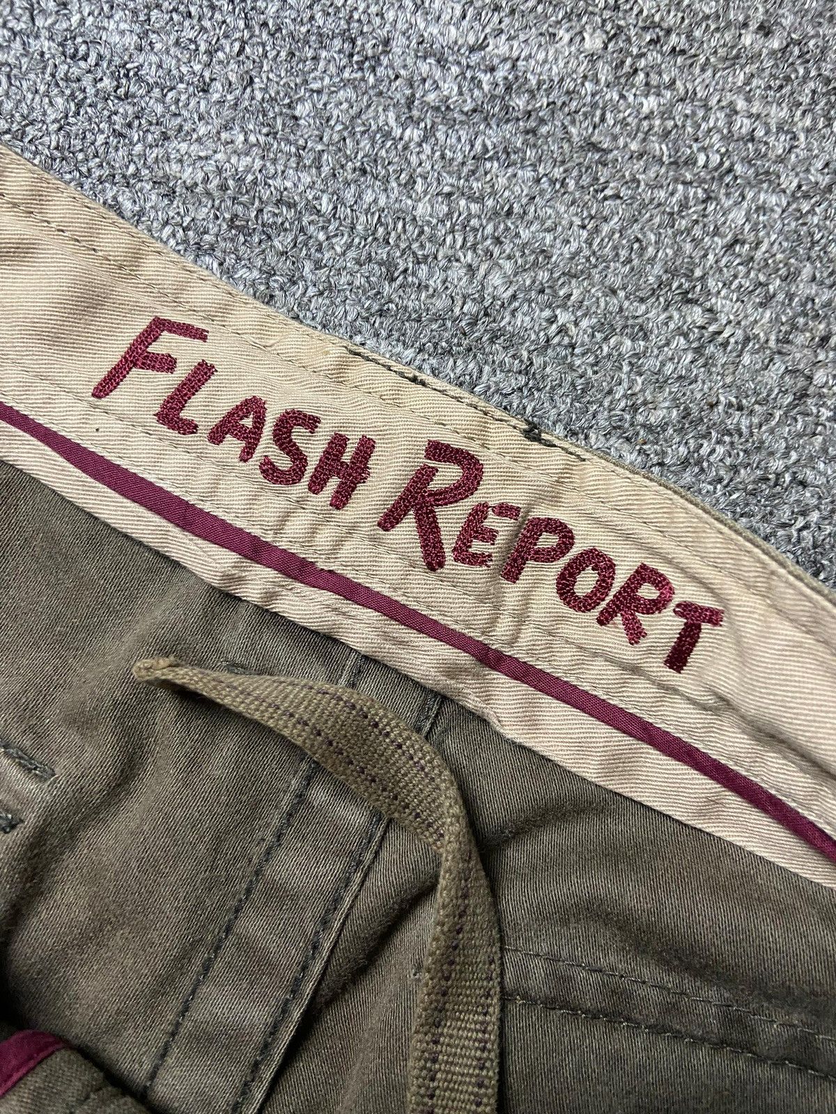 Japanese Brand Flash Report Tactical Cargo Multipocket Pants (147) Size US 33 - 10 Thumbnail