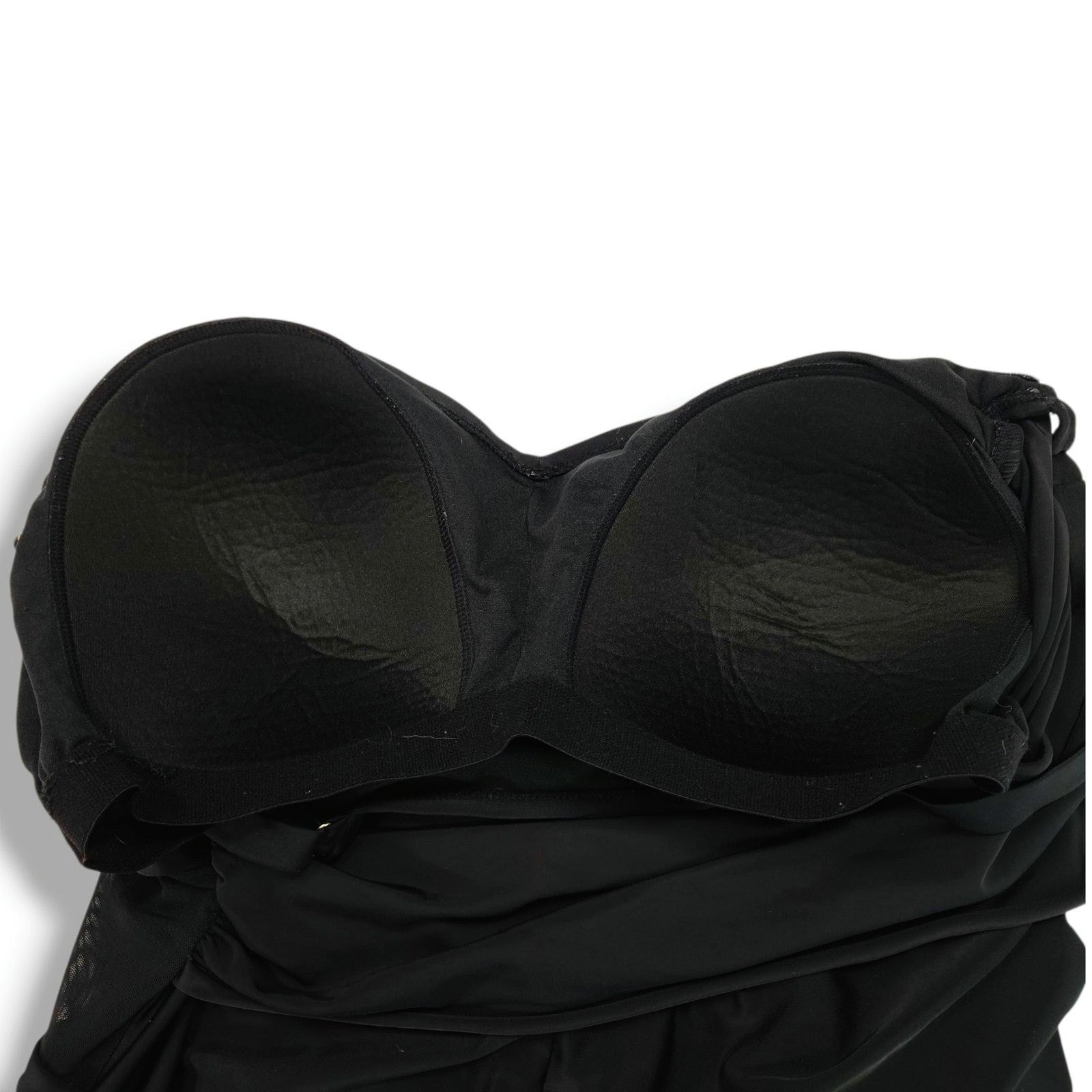 Other Ava & Viv Black One Piece Swimsuit 24W Mesh Vacay Plus Size Size ONE SIZE - 3 Thumbnail