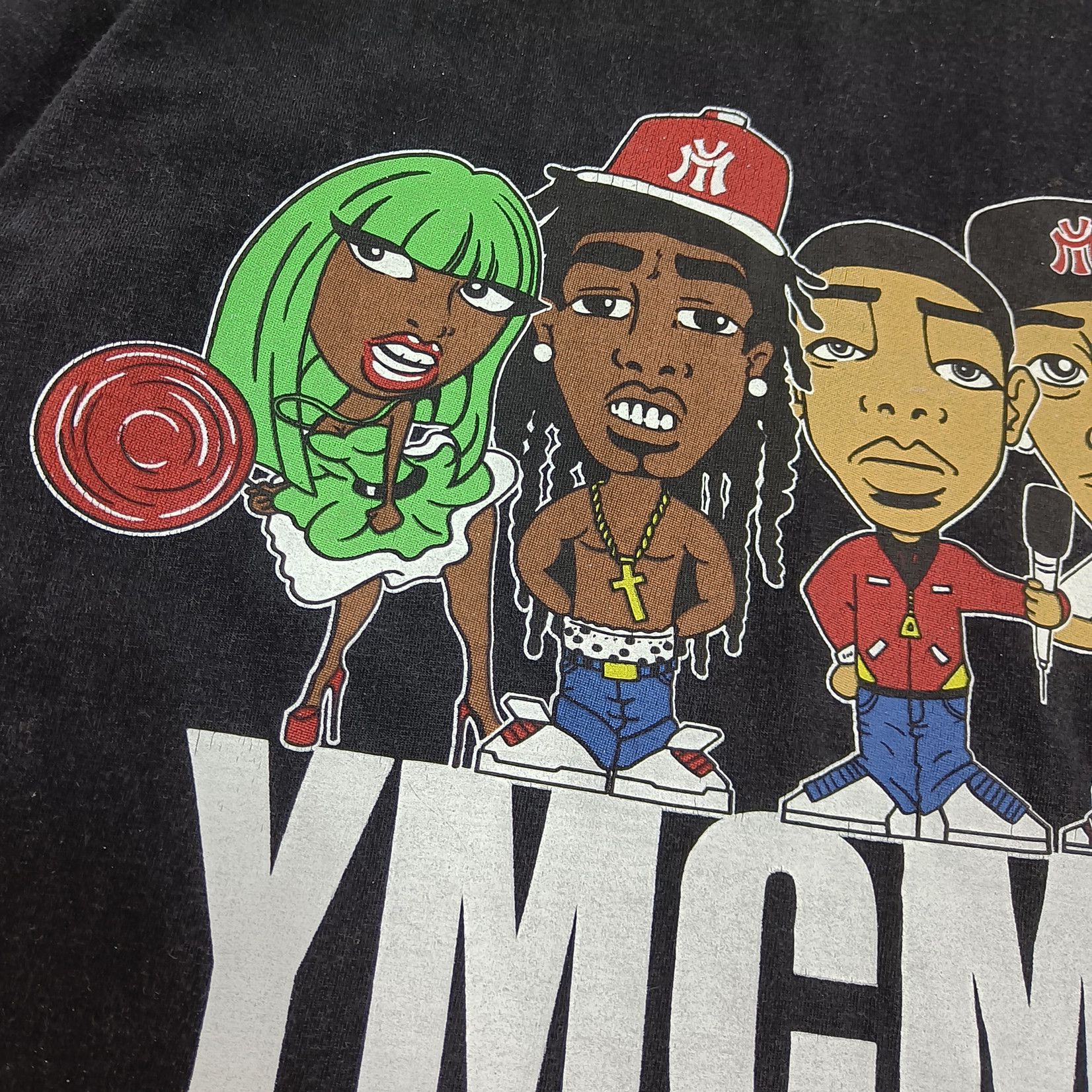 Drake × Rap Tees × Vintage Vintage YMCMB Record Label Tee Size US M / EU 48-50 / 2 - 3 Thumbnail