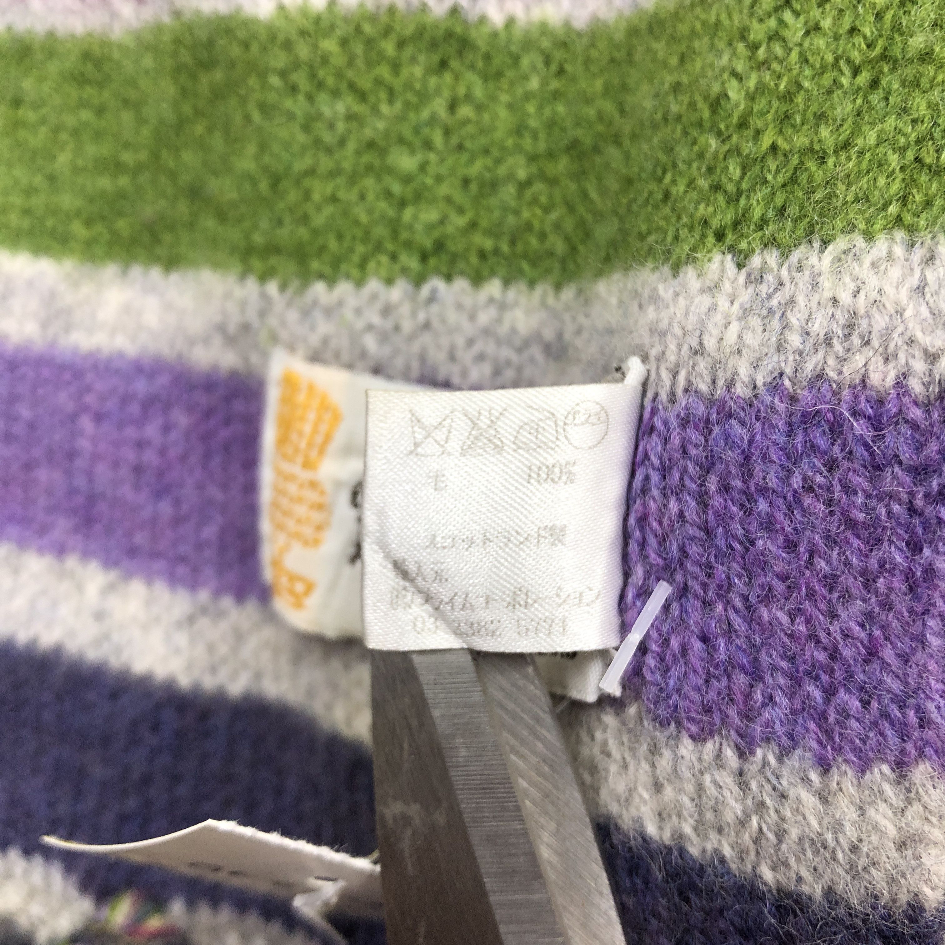 Other Vintage 90s Robert Mackie Scarf Muffler Wool Scarves Size ONE SIZE - 5 Thumbnail