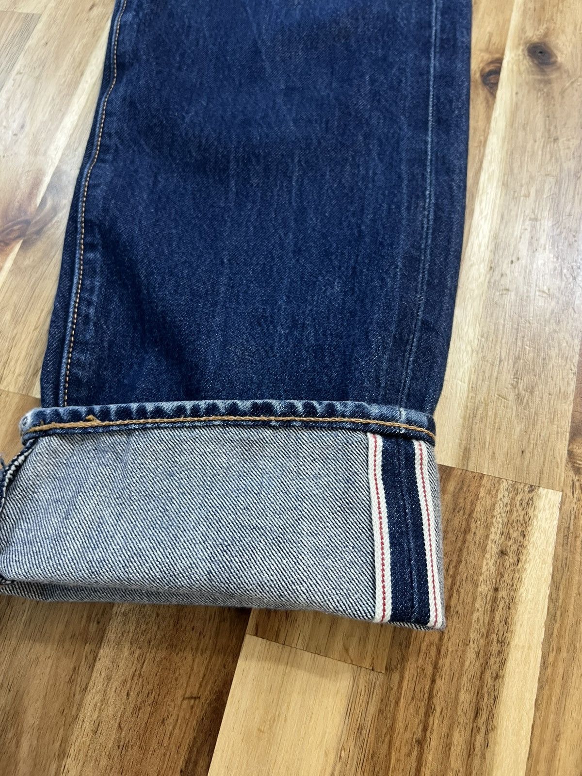 Levi's Vintage Levis 511 Big E Selvedge Jeans Denim Size US 34 / EU 50 - 5 Thumbnail