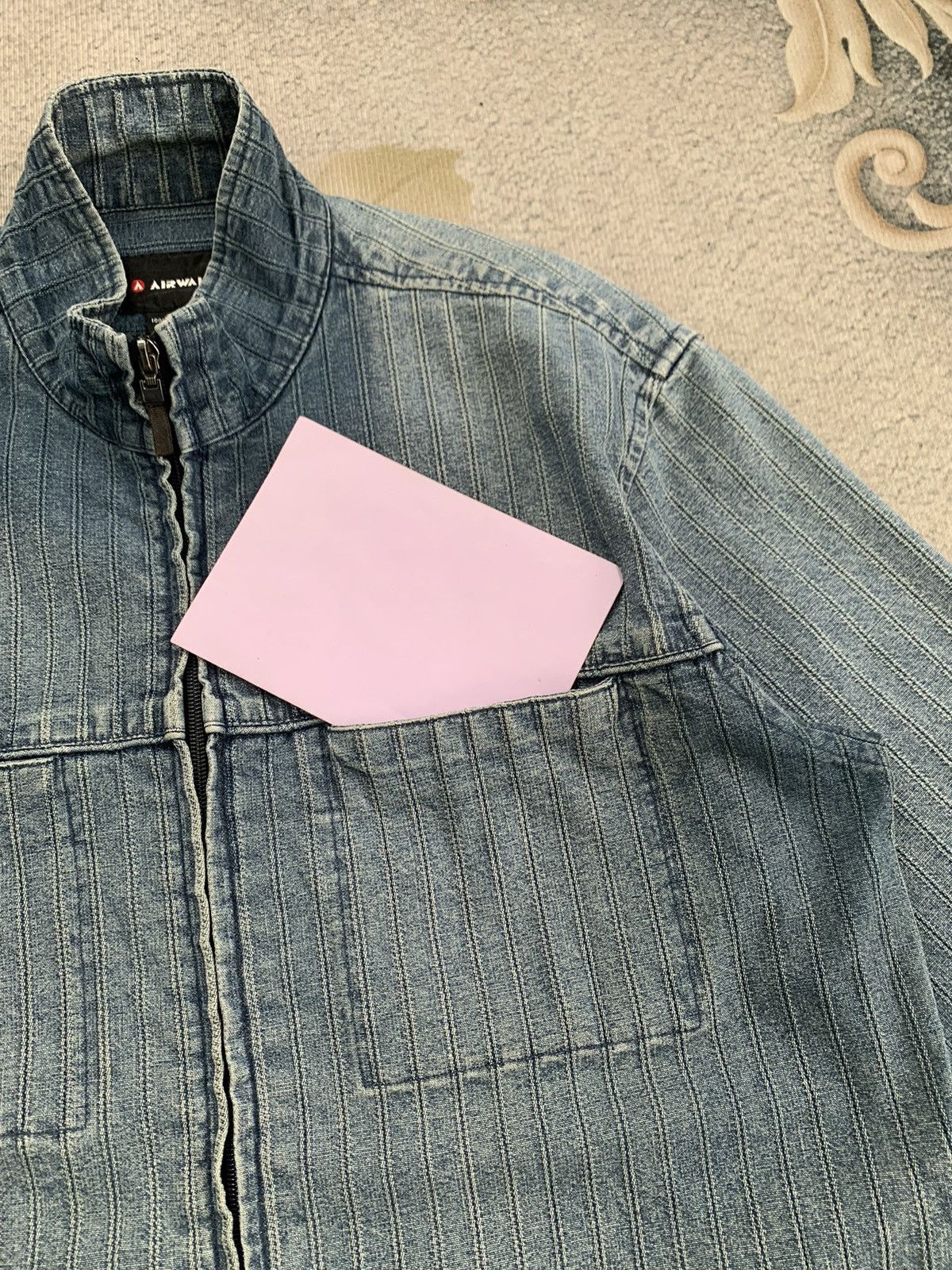 Airwalk × Vintage Full Zip Airwalk Jacket With Stripe Pattern Size US M / EU 48-50 / 2 - 6 Thumbnail