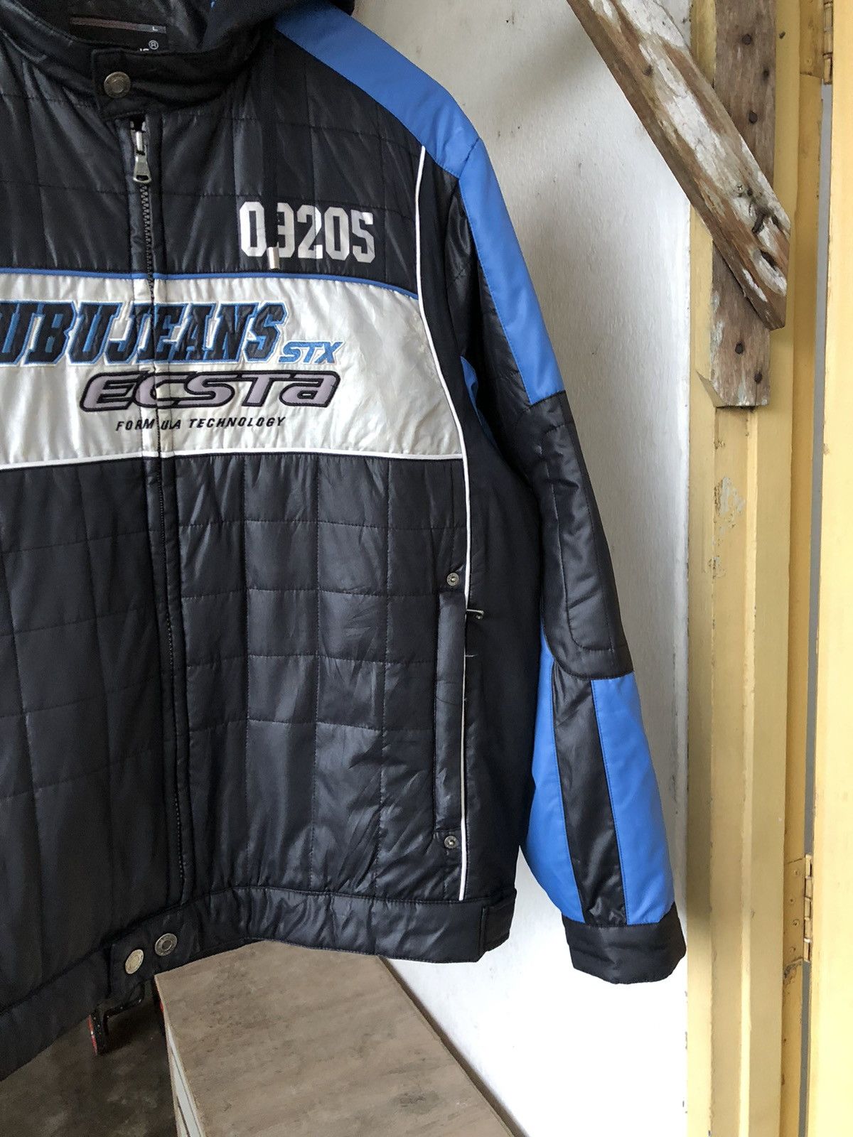Fubu Rare🔥 Vintage Fubu Jeans STX Ecsta Formula Technology Jacket Size US L / EU 52-54 / 3 - 5 Thumbnail