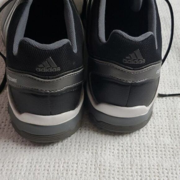 Adidas Adidas Adipower Sz. 9.5 Black & Silver Golf Shoes Size US 9.5 / EU 42-43 - 6 Thumbnail
