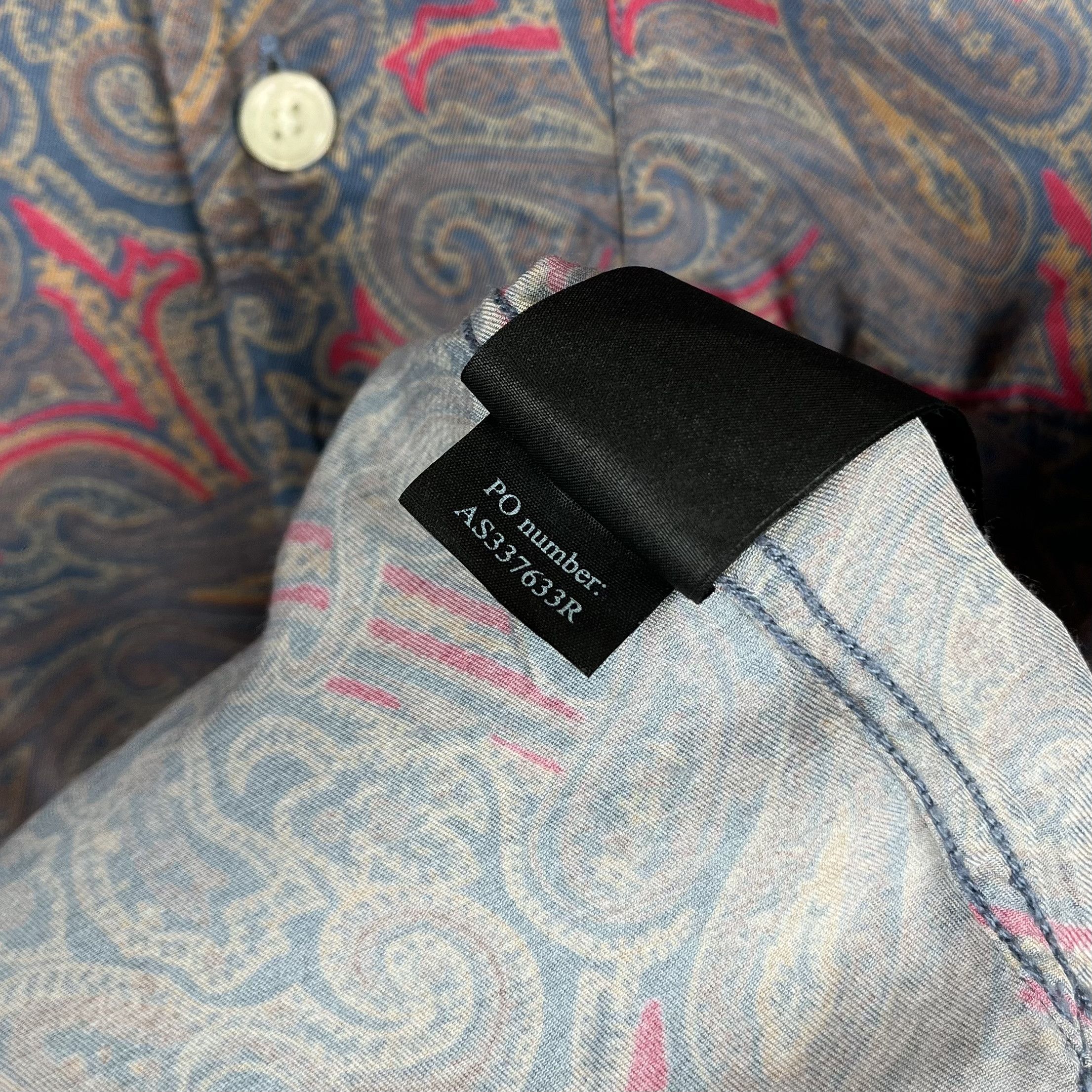 Allsaints AllSaints Oslo Paisley Crazy Art SS Button Up Shirt Size US XS / EU 42 / 0 - 13 Thumbnail