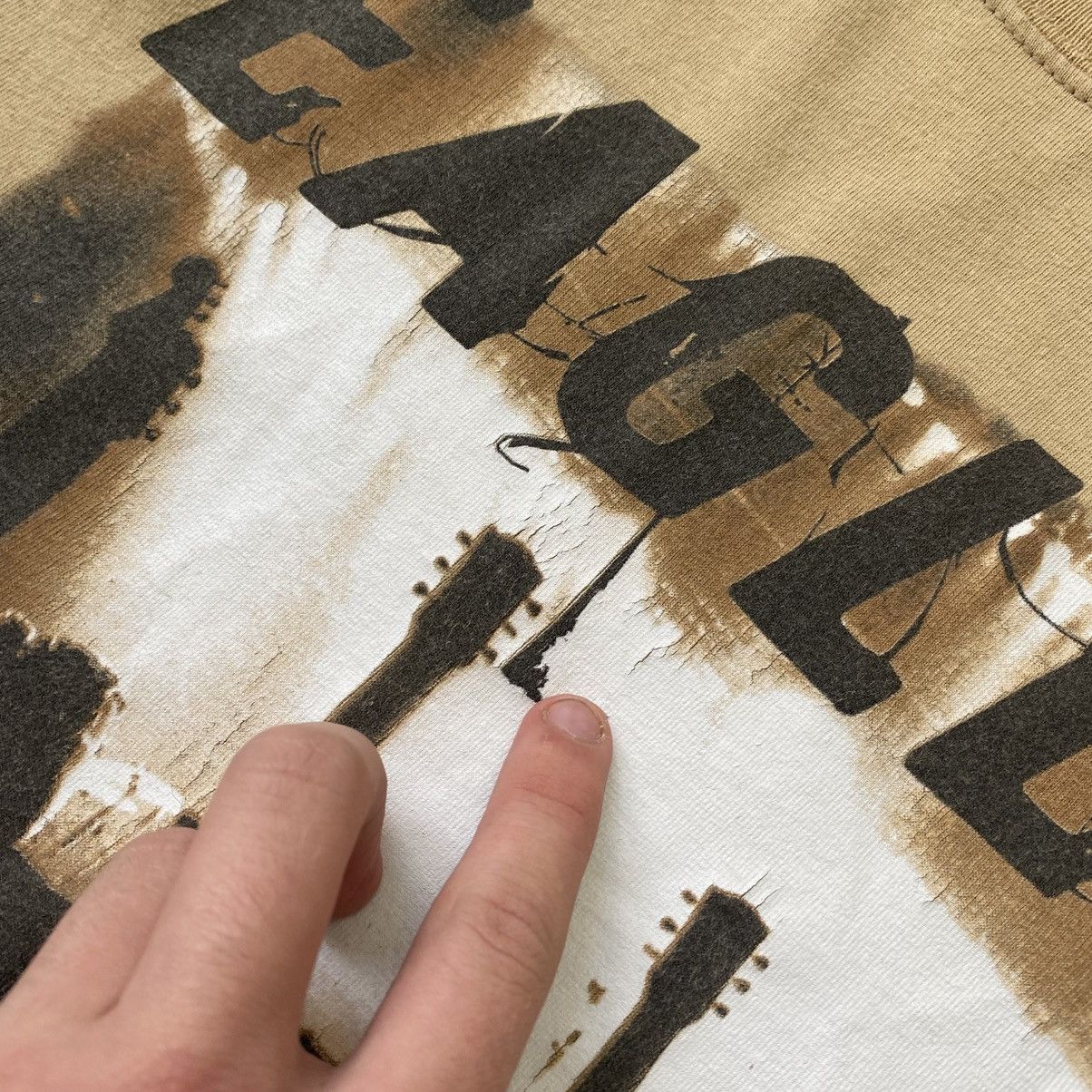 Band Tees × Vintage Vintage Eagles 2006 Farewell big logo rock band tee Size US XL / EU 56 / 4 - 6 Thumbnail
