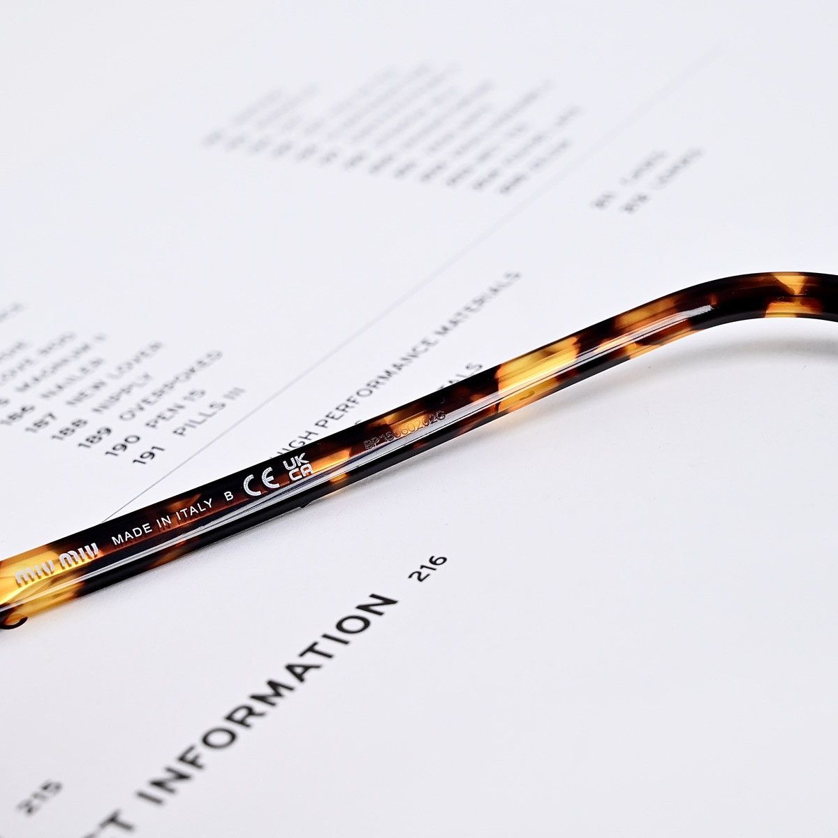 Miu Miu MIU MIU 0MU 11ZS SUNGLASSES Size ONE SIZE - 5 Thumbnail