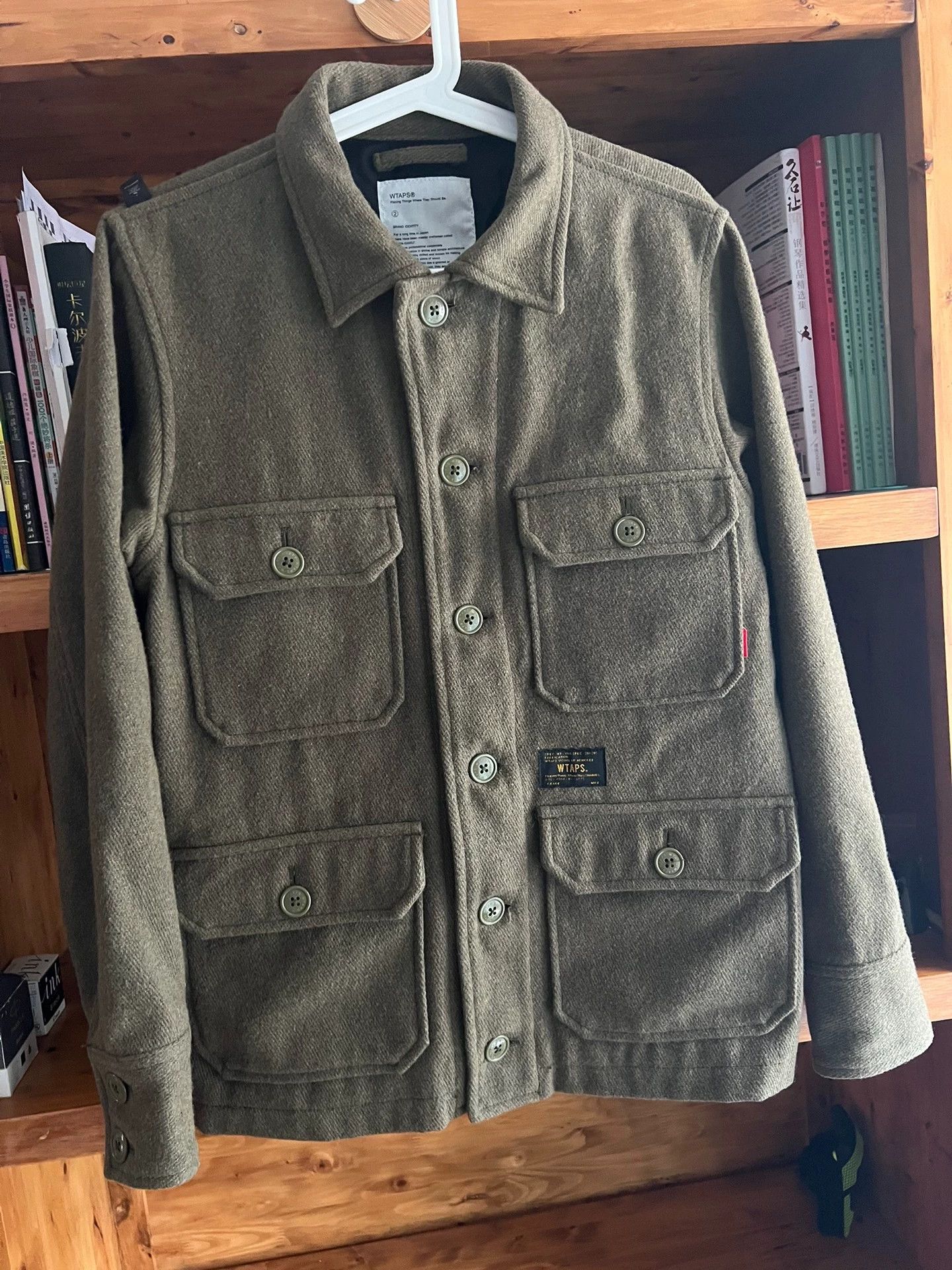 Wtaps WTAPS 4-Pocket Wool Japanese Jacket M Size US M / EU 48-50 / 2 - 2 Thumbnail