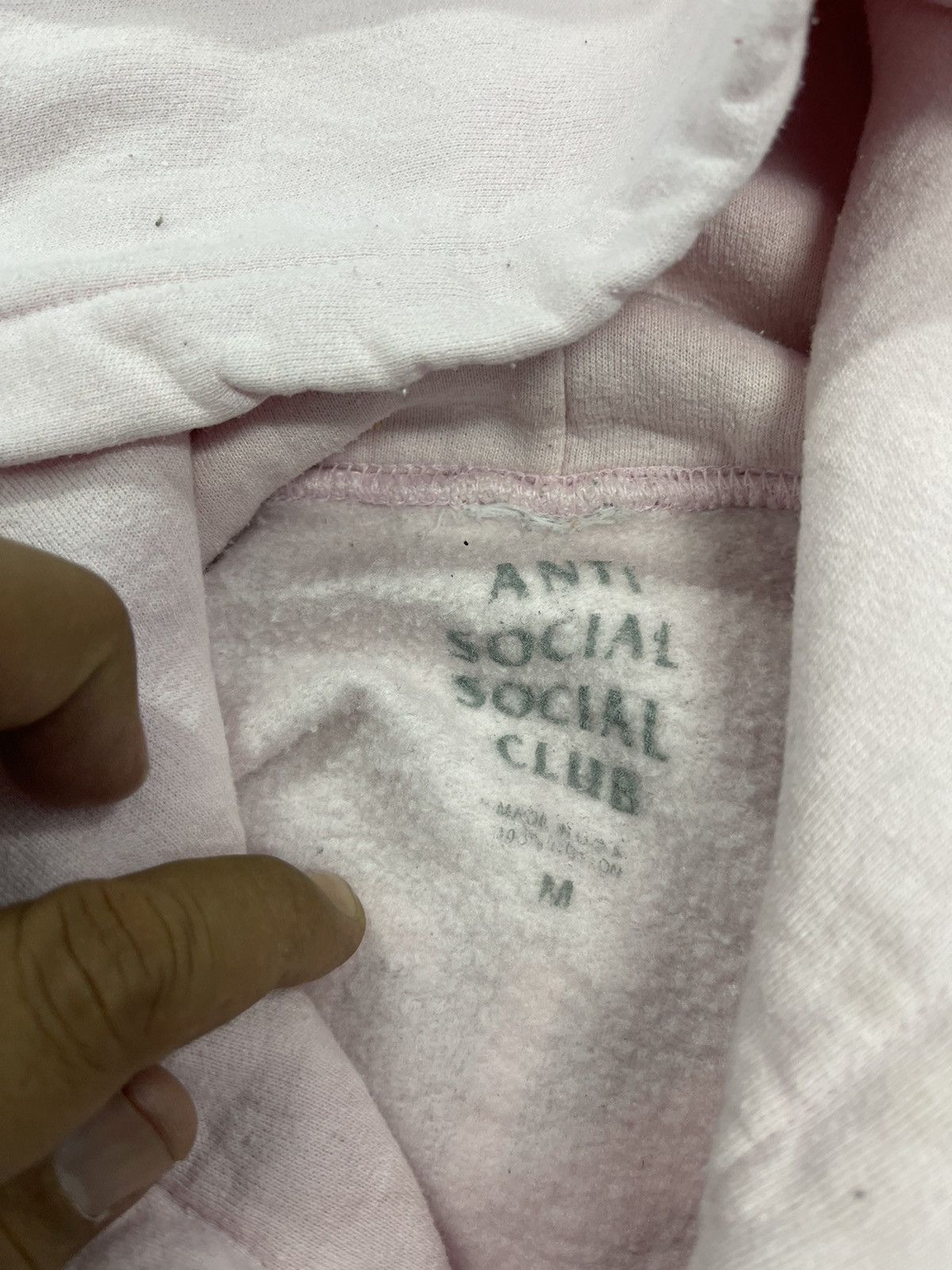 Anti Social Social Club VINTAGE ANTI SOCIAL SOCIAL CLUB SPELLOUT VERY RARE Size US M / EU 48-50 / 2 - 8 Thumbnail