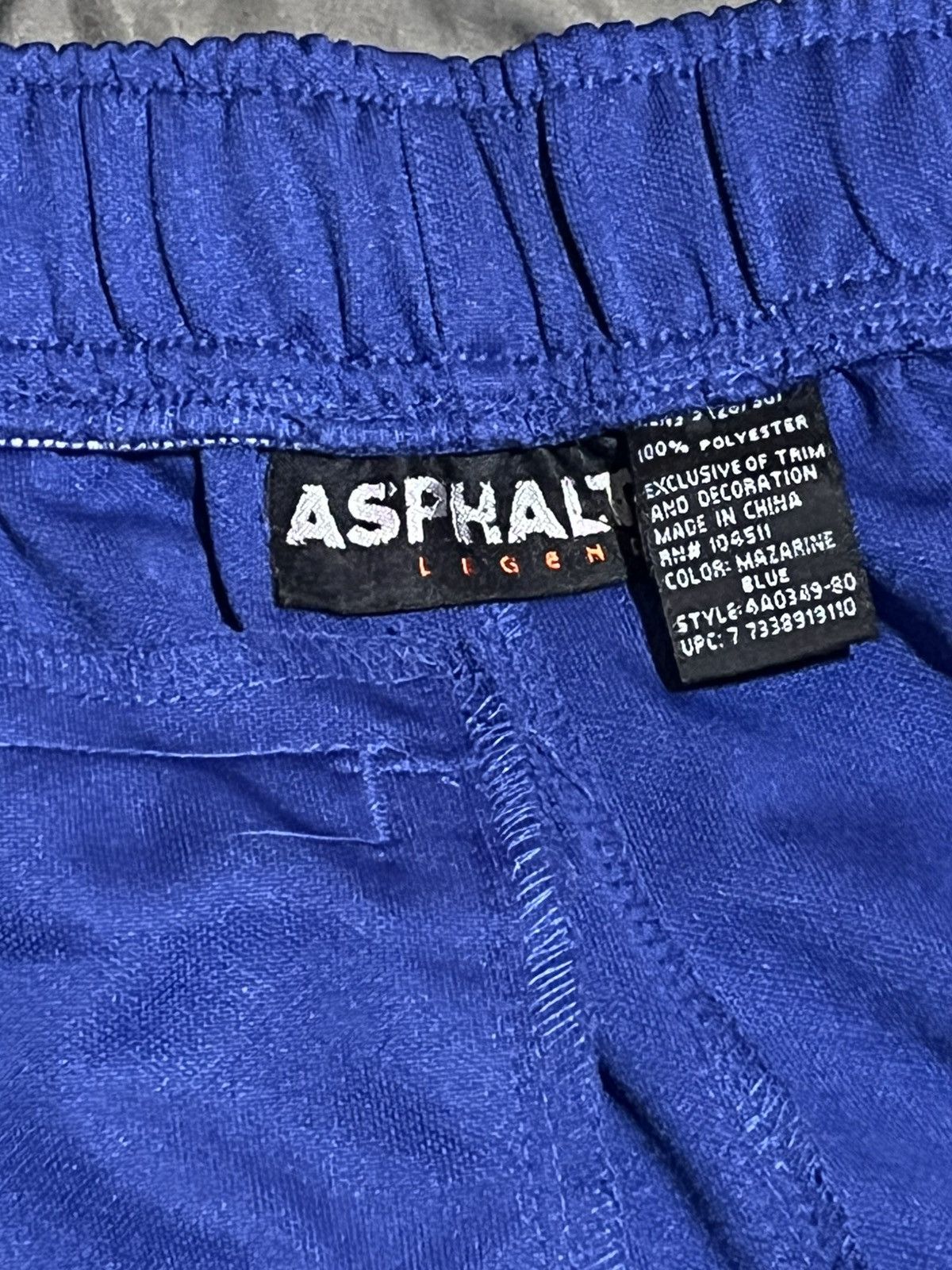 Asphalt Blue Asphalt Track Pants Fully Zipable Size US 32 / EU 48 - 3 Thumbnail