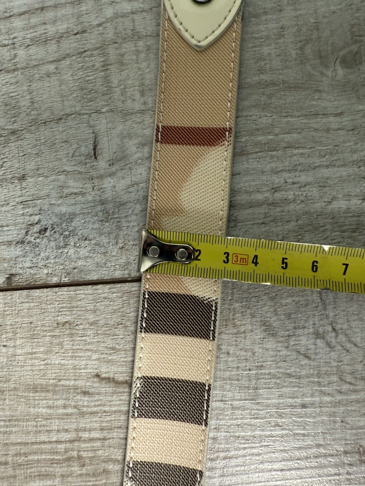 Burberry Burberry Heart Detail Nova Check Belt Size ONE SIZE - 18 Thumbnail