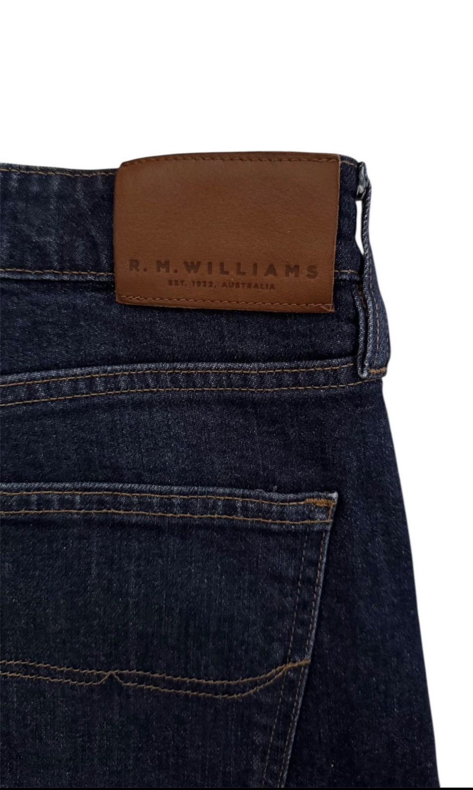 R.M. Williams R.M. Williams Premium Denim Jeans - Size 36W x 32L Size US 36 / EU 52 - 4 Thumbnail