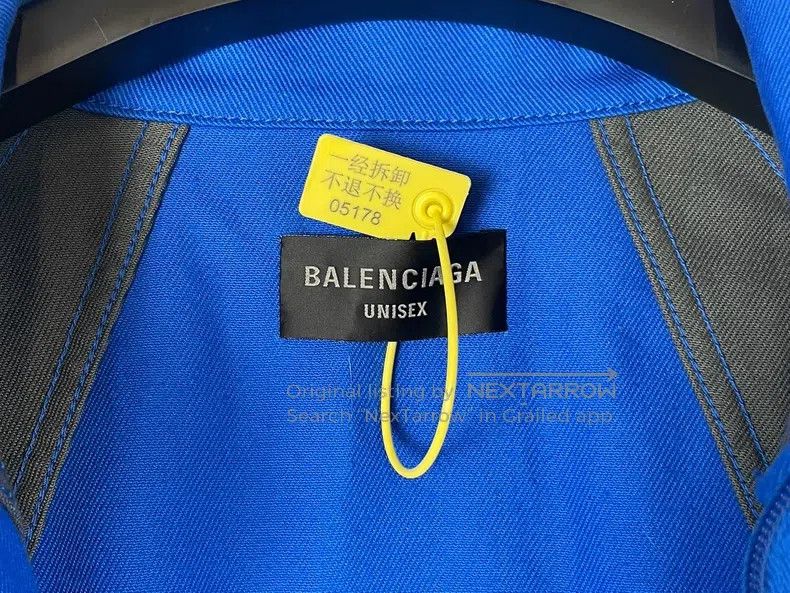 Balenciaga Balenciaga Contrast Zip Jacket Size US XS / EU 42 / 0 - 5 Thumbnail