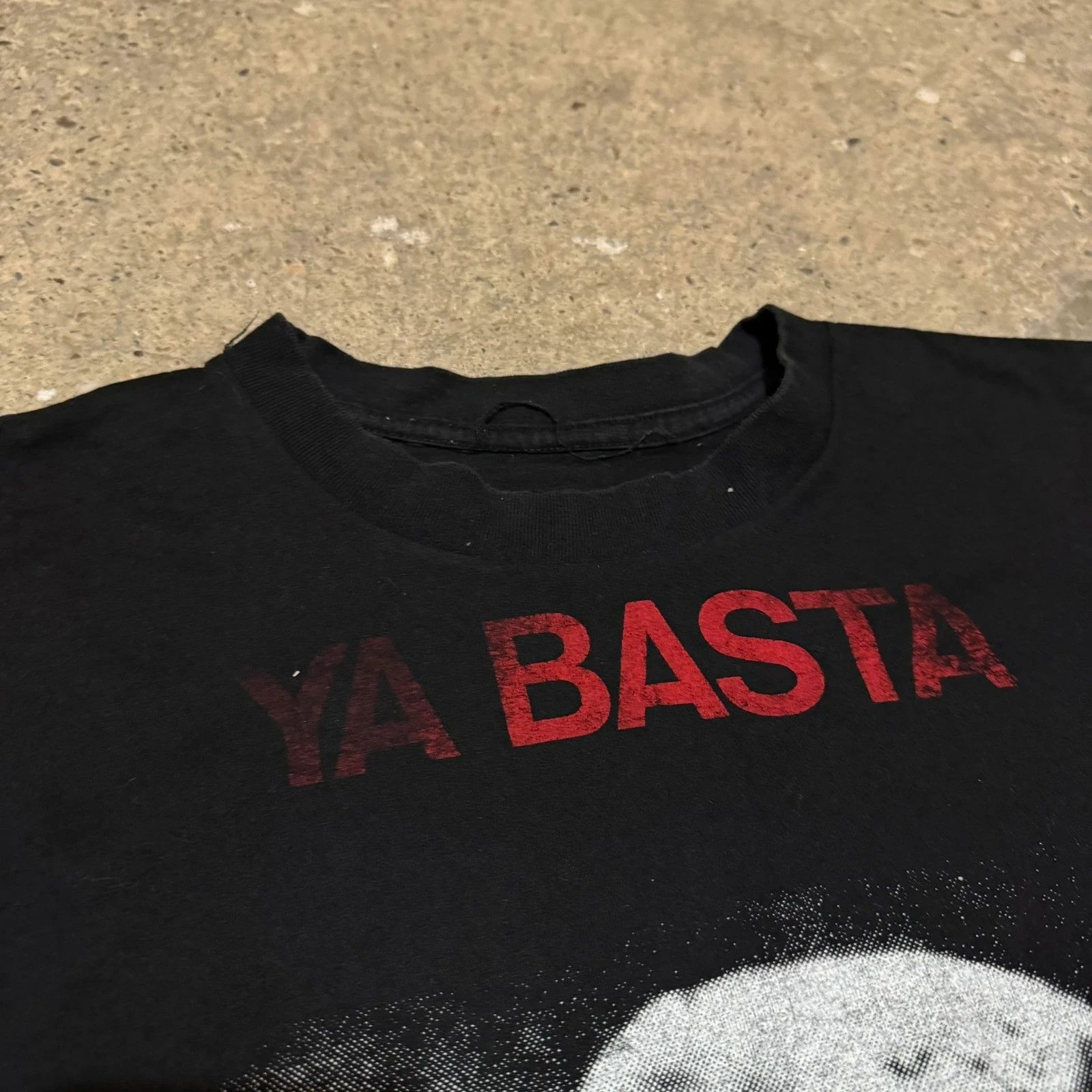 Band Tees Vintage 90s Ya Basta Ezln Mexico Army Big Printed T-Shirt Size US XL / EU 56 / 4 - 4 Thumbnail
