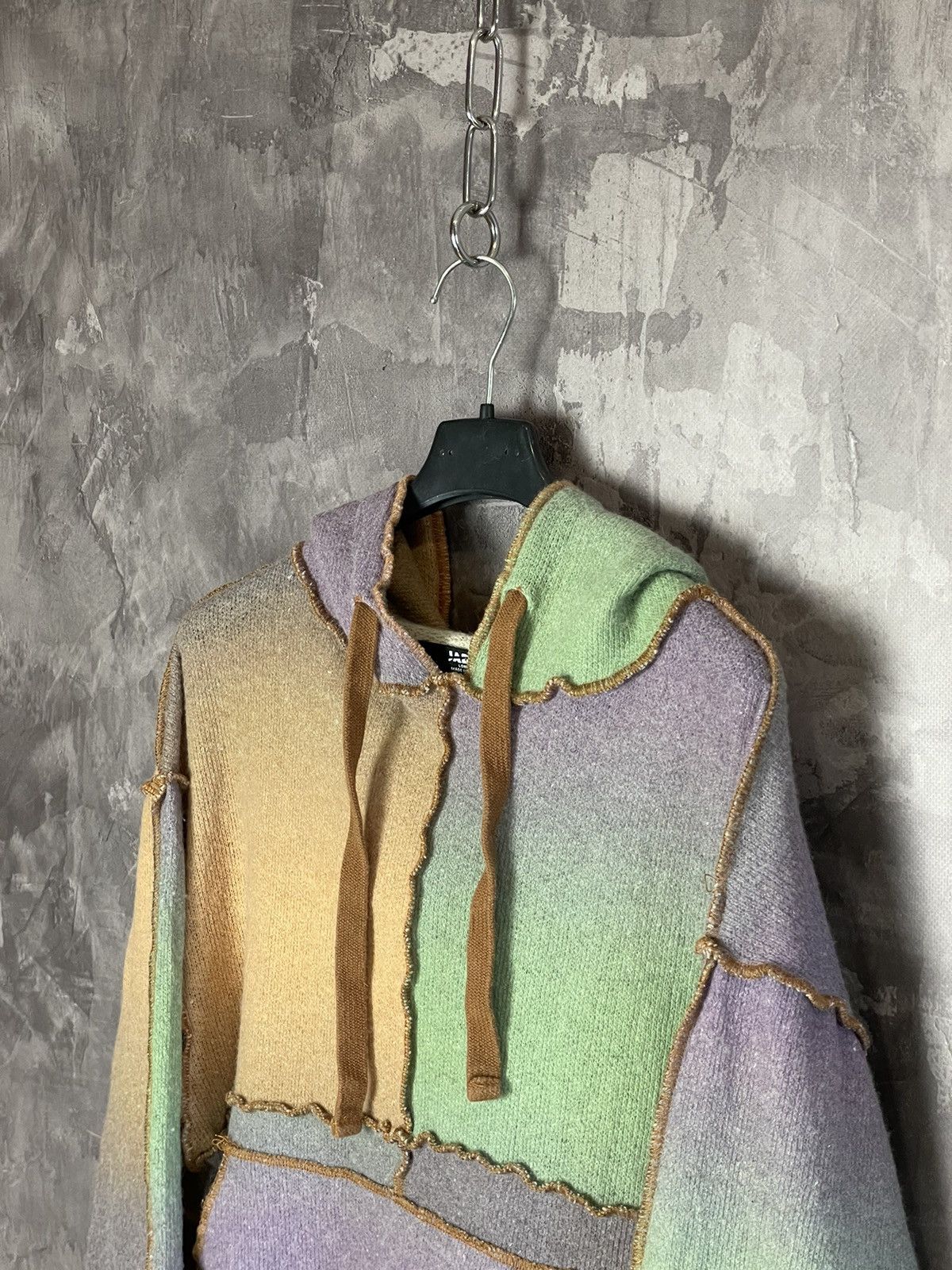 Jaded London Jaded London Patchwork Colorful Hoodie Y2k Style Size XS / US 0-2 / IT 36-38 - 7 Thumbnail