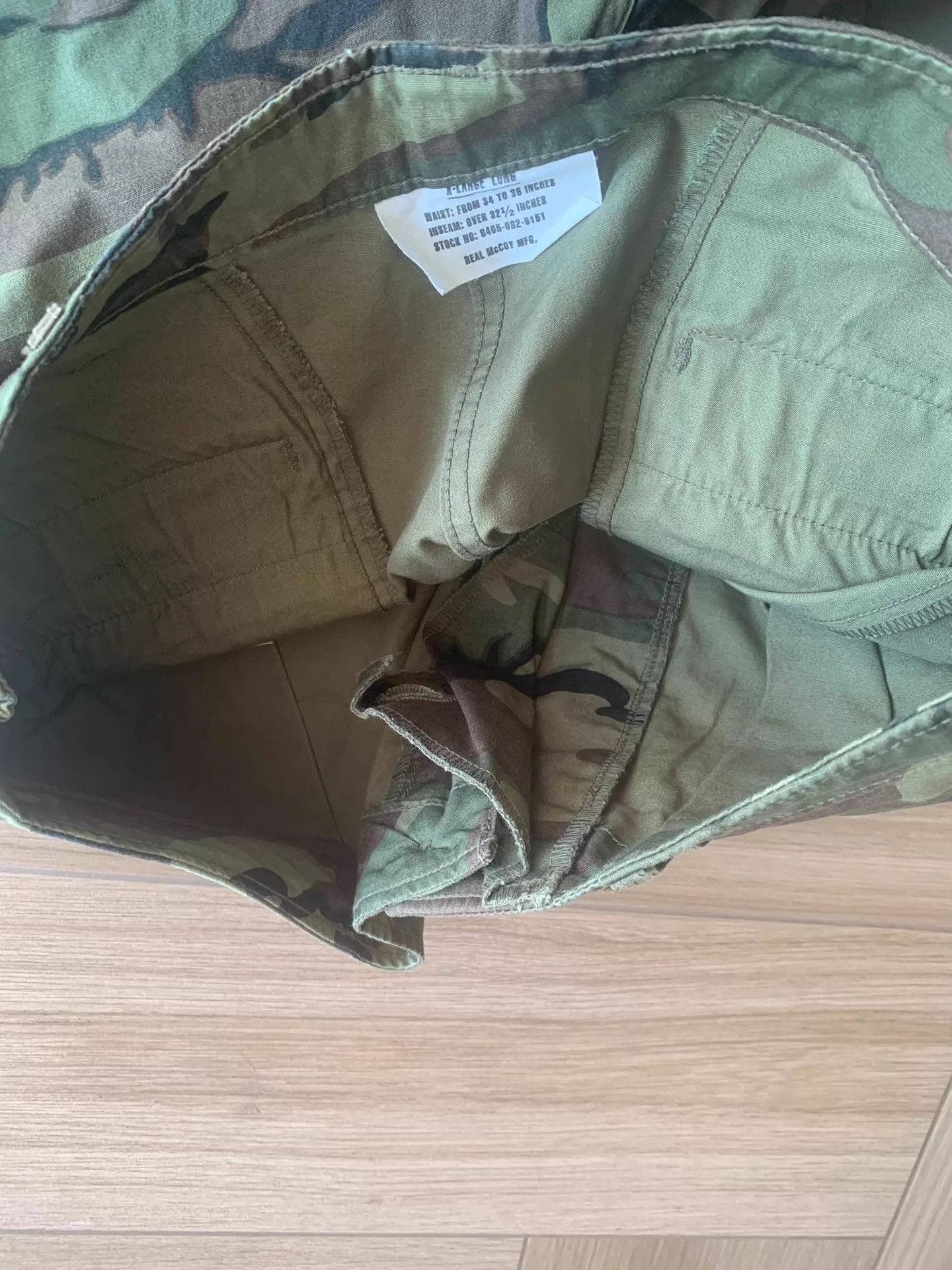 The Real McCoy's The Real McCoy's Camo Cotton Military Pocket Shorts XL Size US 36 / EU 52 - 3 Thumbnail
