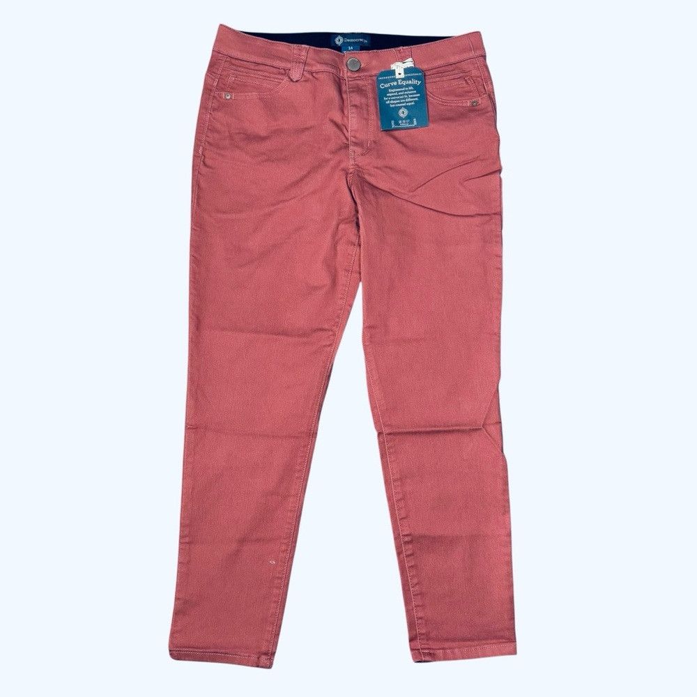 Other NWT New Democracy AB Solution Ankle Length Coral Light Brow Size 36" / US 14 / IT 50 - 2 Thumbnail