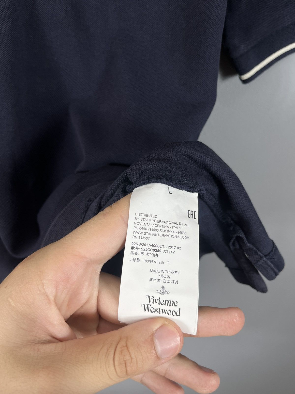 Vivienne Westwood Vivienne Westwood polo shirt Black Size US L / EU 52-54 / 3 - 5 Thumbnail