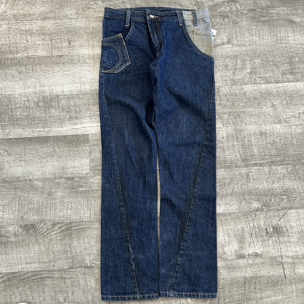 Vintage Foreign Country Rebuild Denim (Kapital Subsidary) Size US 30 / EU 46 - 1 Thumbnail