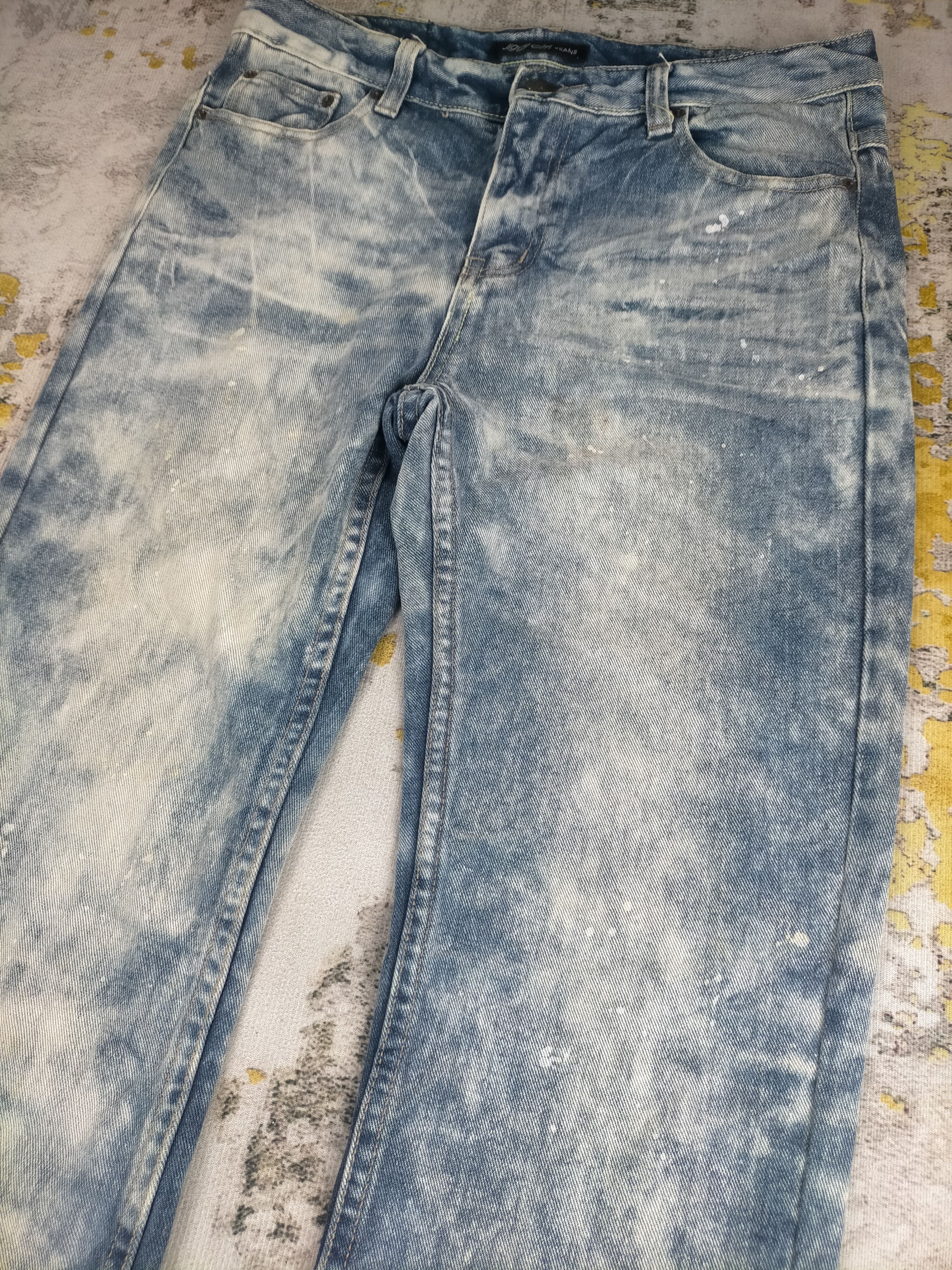 Undercover Rare Vintage Japan Jiggy Gen Acid Wash Jeans Size US 32 / EU 48 - 3 Thumbnail