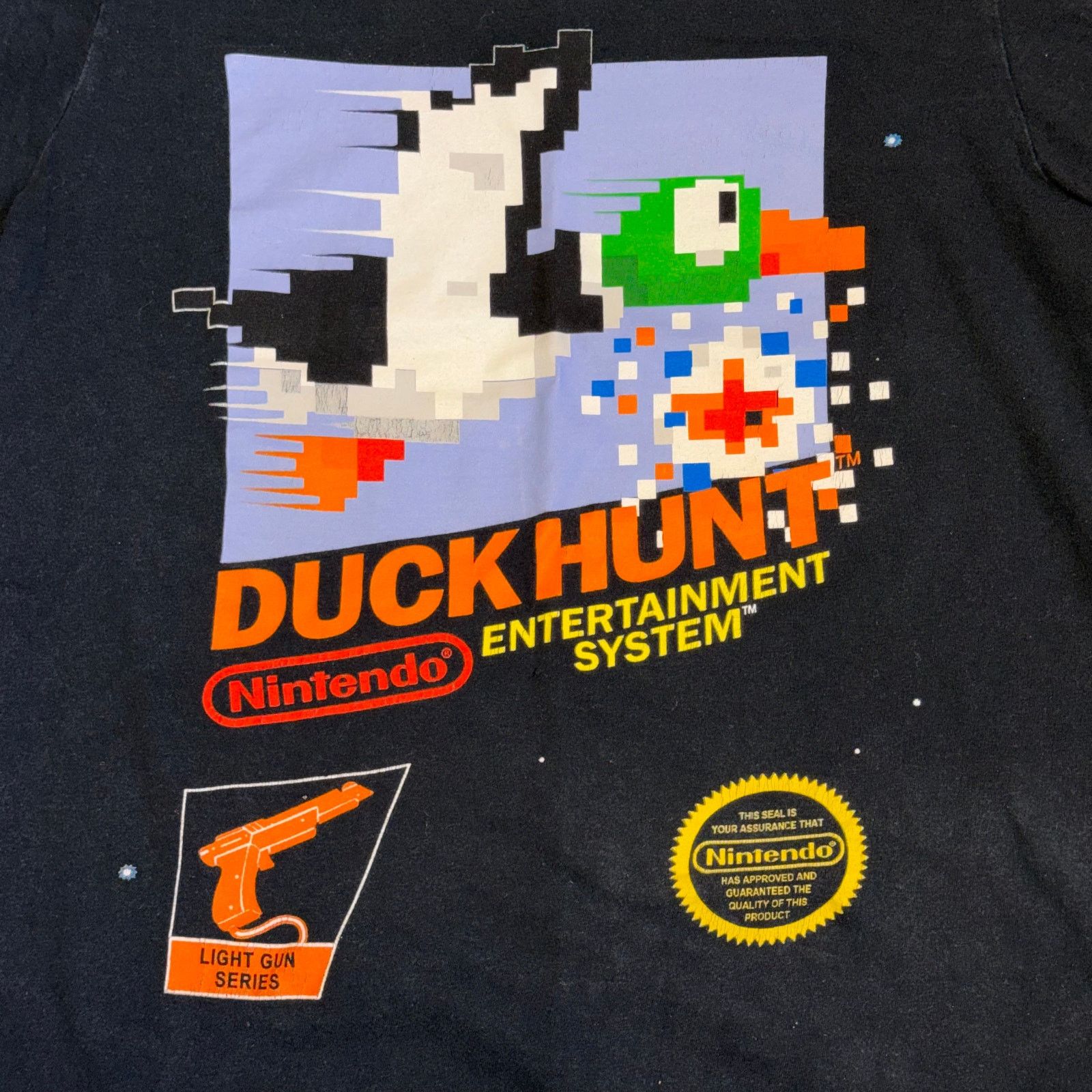 Nintendo Duck Hunt Nintendo NES Tee Retro Video Game Shirt Mens S Size US S / EU 44-46 / 1 - 3 Thumbnail