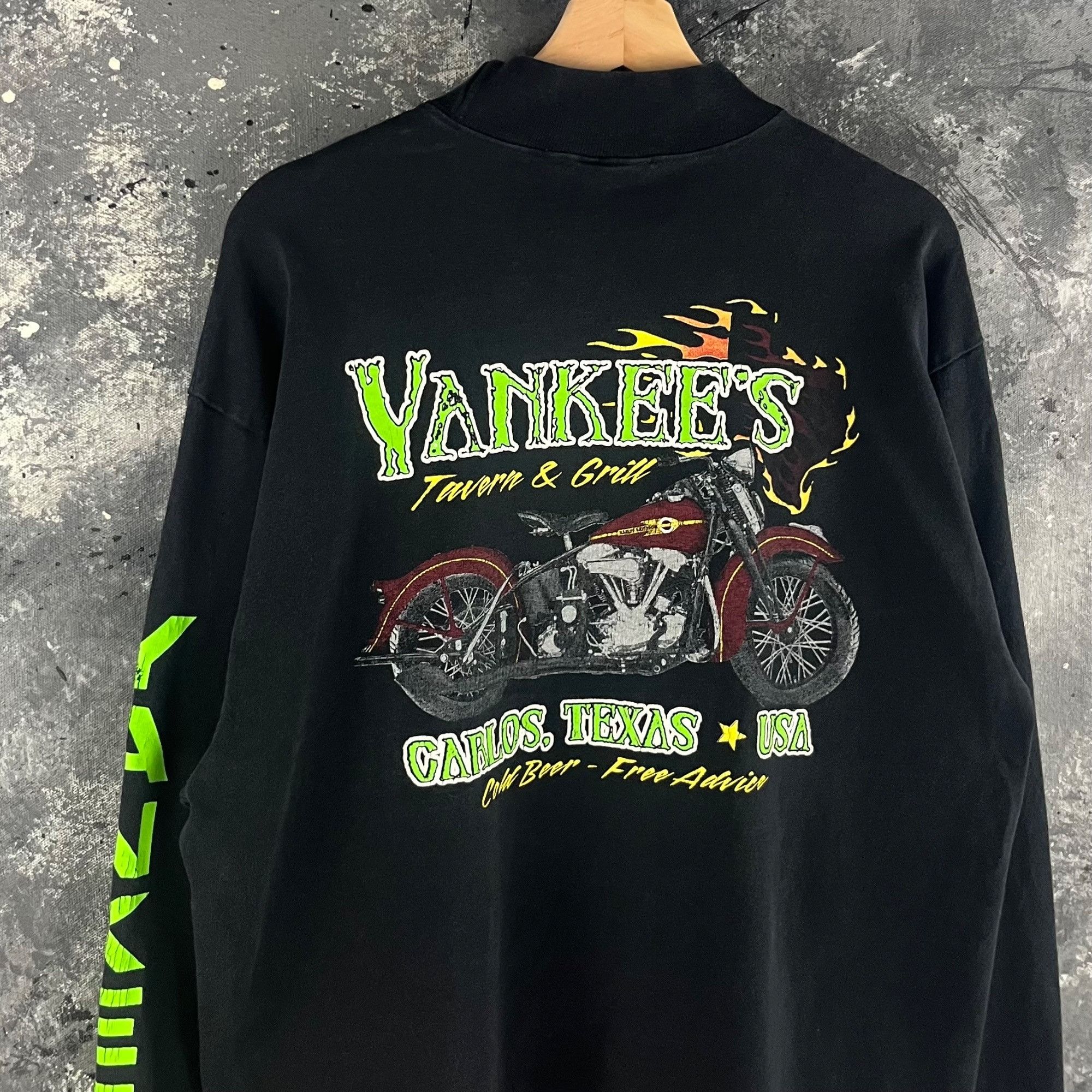 Vintage Vintage Yankees tavern biker shirt Size US L / EU 52-54 / 3 - 4 Thumbnail