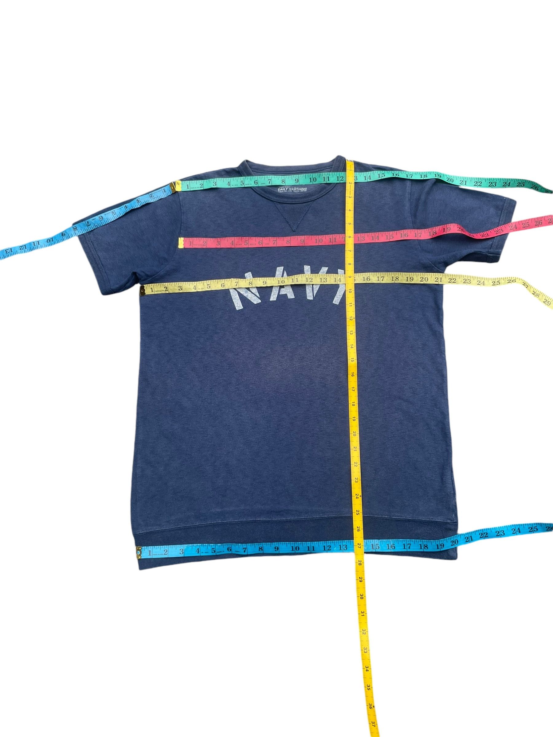 Japanese Brand Coen Us Navy Crewneck Size US M / EU 48-50 / 2 - 7 Thumbnail