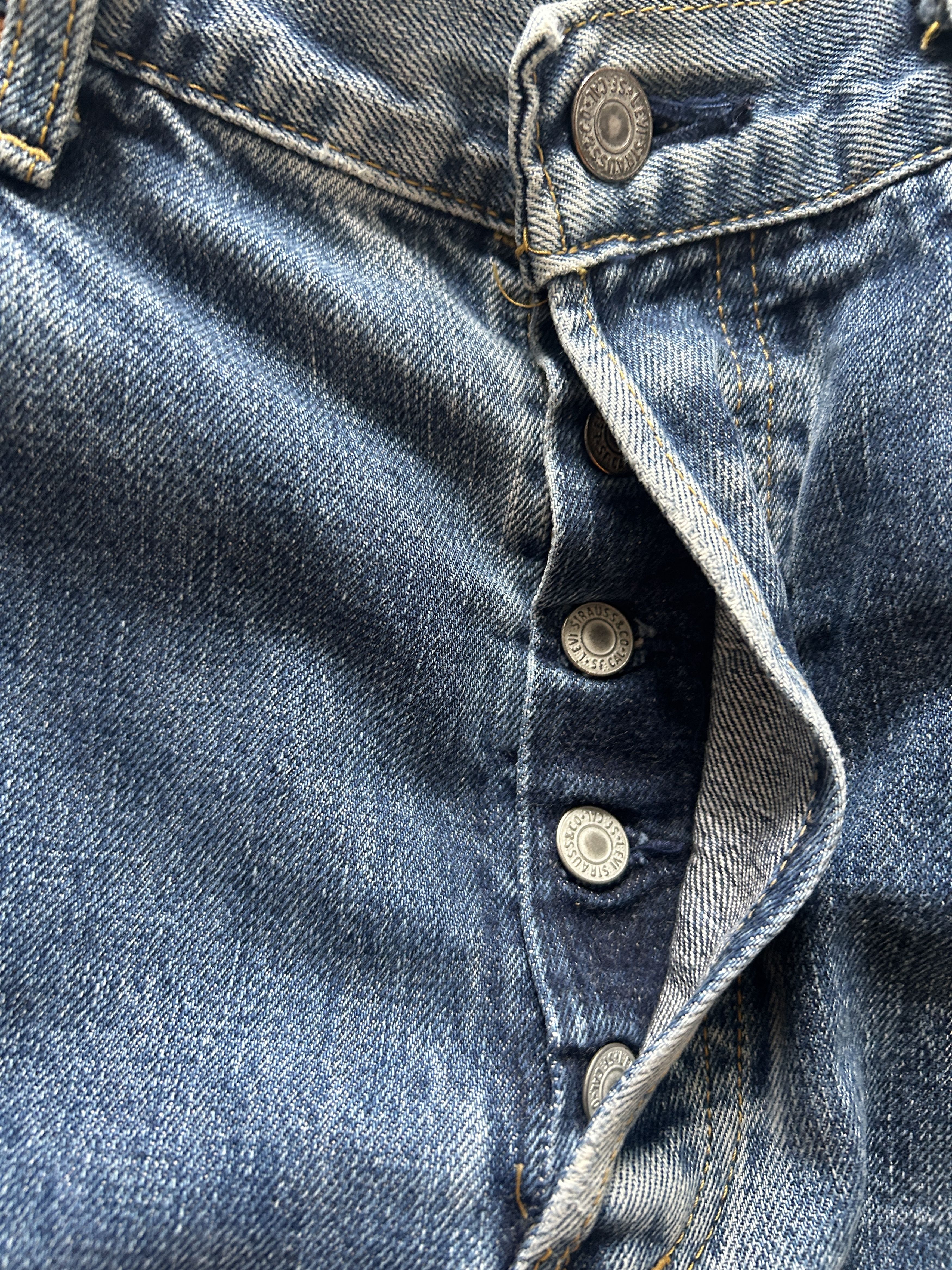 Levi's Vintage Rare Levis 503B Big E Redline Selvedge Denim Pants Size US 31 - 9 Thumbnail
