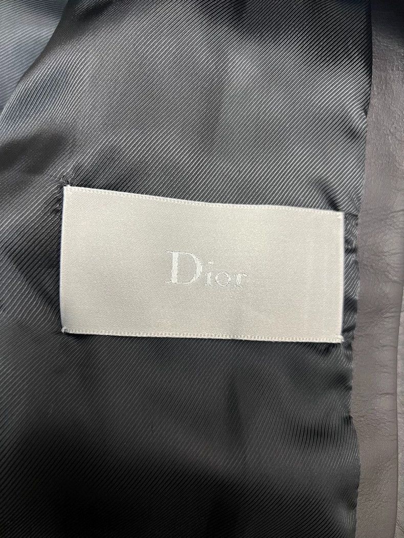 Dior DiorChuk Kamei Skull Rose Aviator Leather Jacket for Spring Size US S / EU 44-46 / 1 - 5 Thumbnail