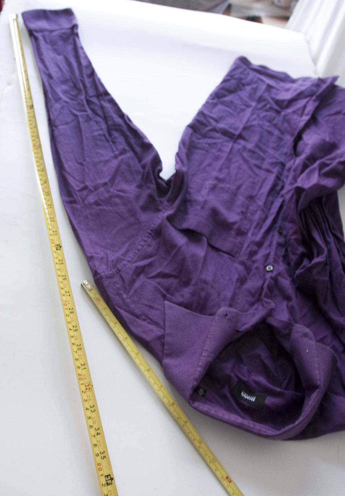 Hugo Boss Hugo Boss Shirt Size 16/41 Dark Purple Size US L / EU 52-54 / 3 - 2 Thumbnail