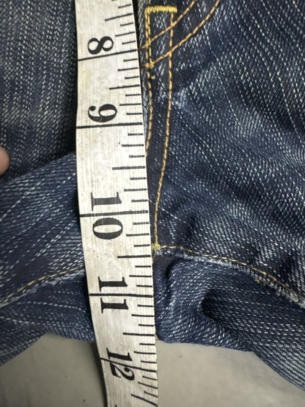 Hedi Slimane Edwin 503 Balenciaga Destroyed Rusty Wash Distressed Jeans. Size US 31 - 19 Thumbnail